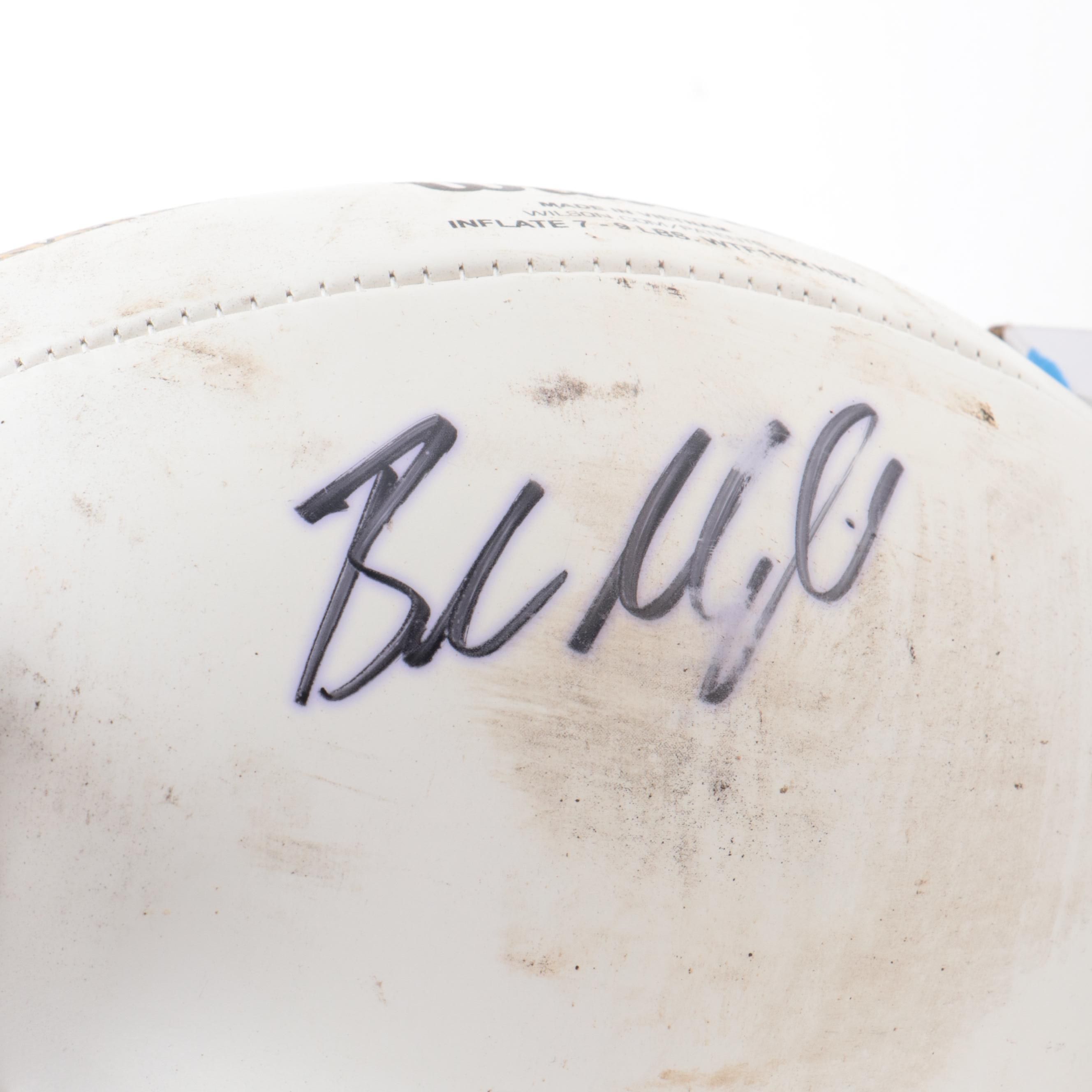 Baker Mayfield Signed Wilson NFL Football