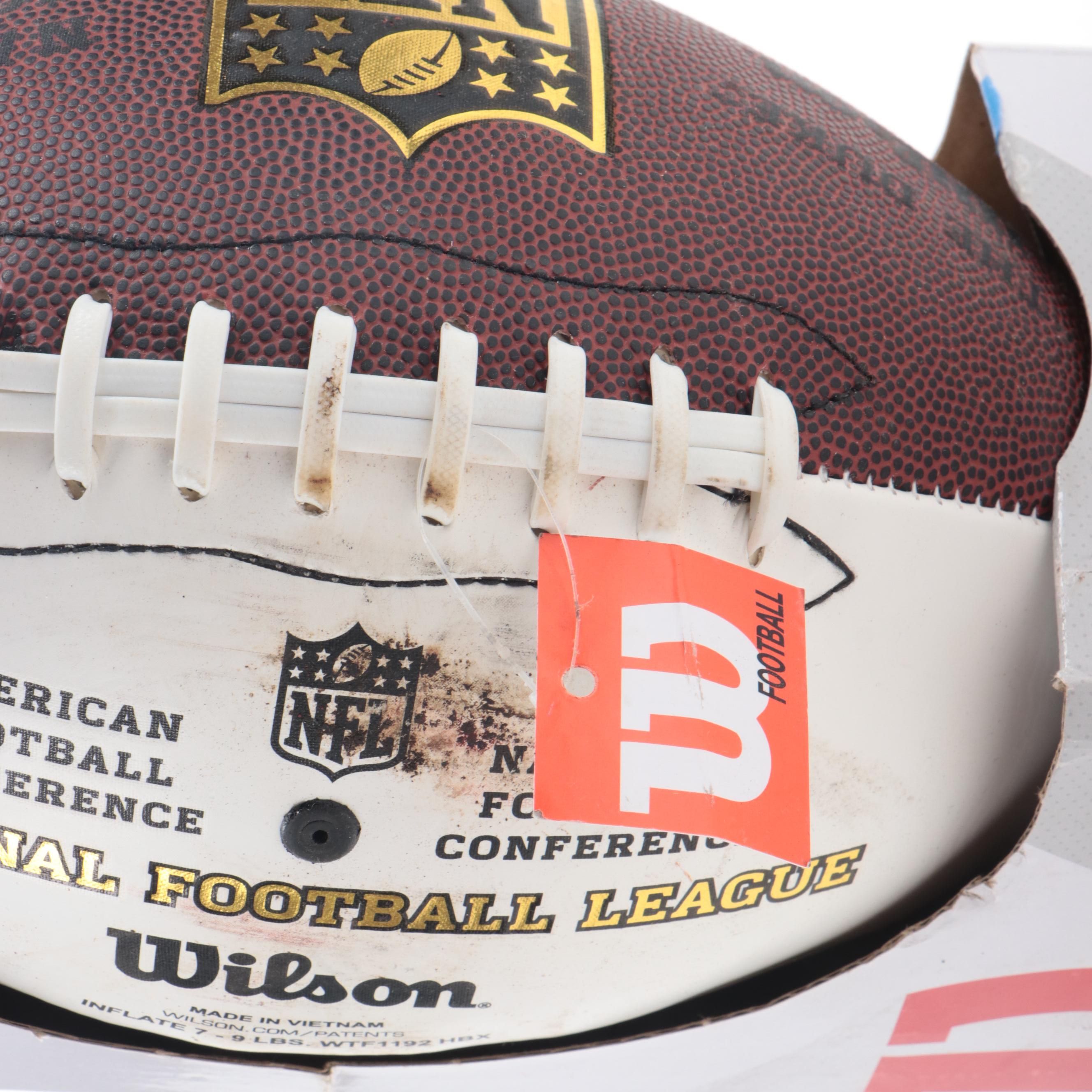 Baker Mayfield Signed Wilson NFL Football