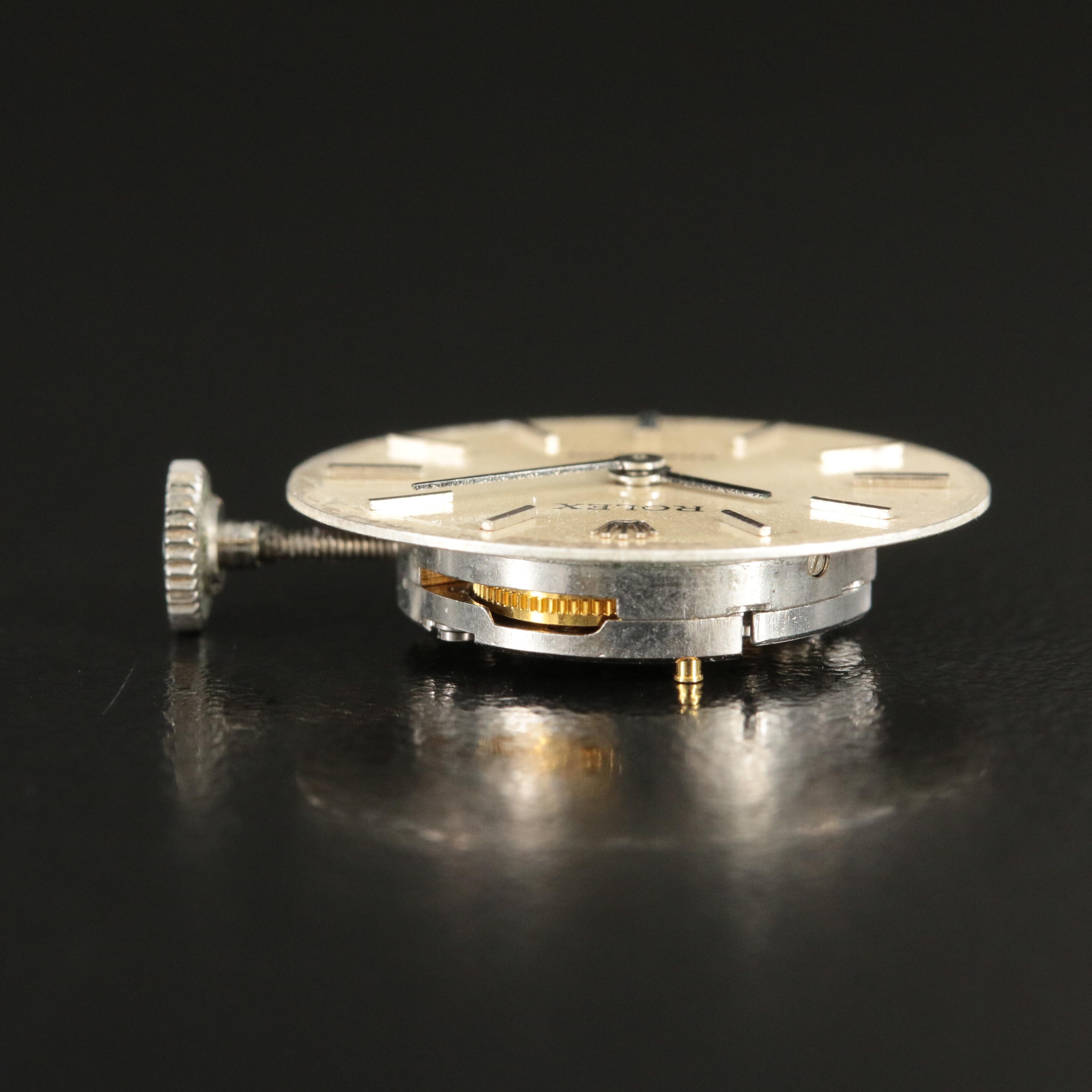 Rolex Precision Movement, Dial, Hands and Crystal