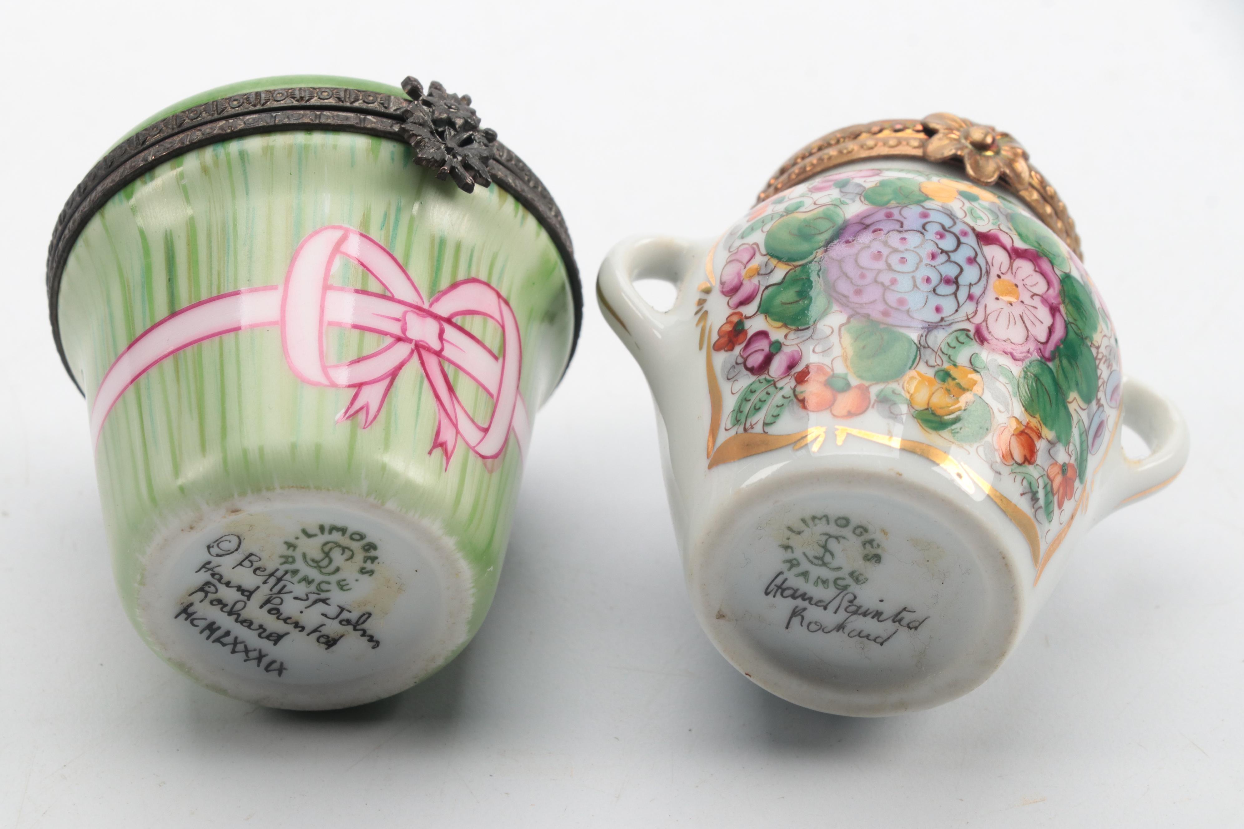 Rochard Limoges Boxes and More