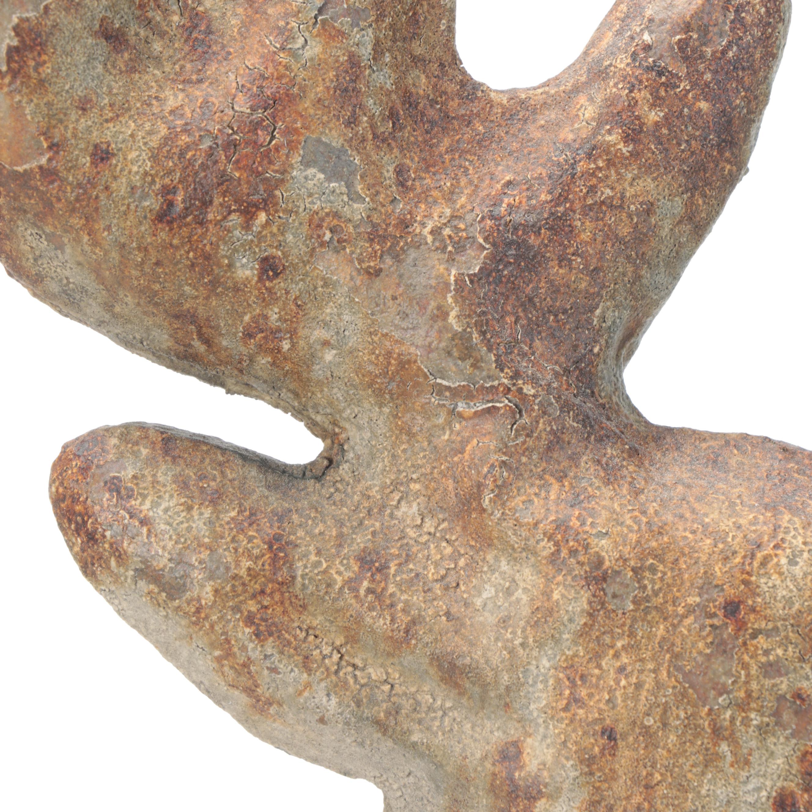 Metal Reindeer Figurine