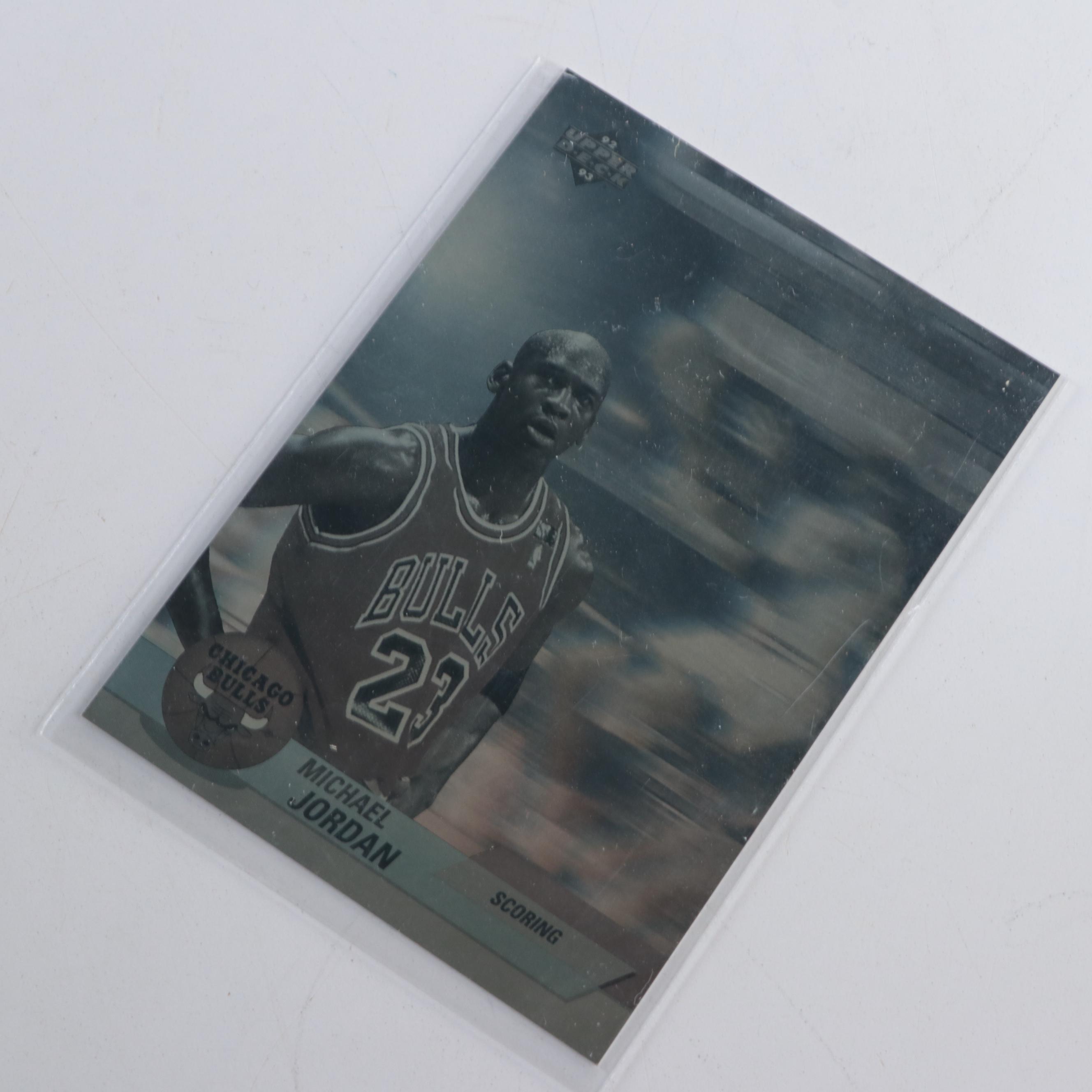Michael Jordan Basketball Cards with PSA Graded and Space Jam DVD