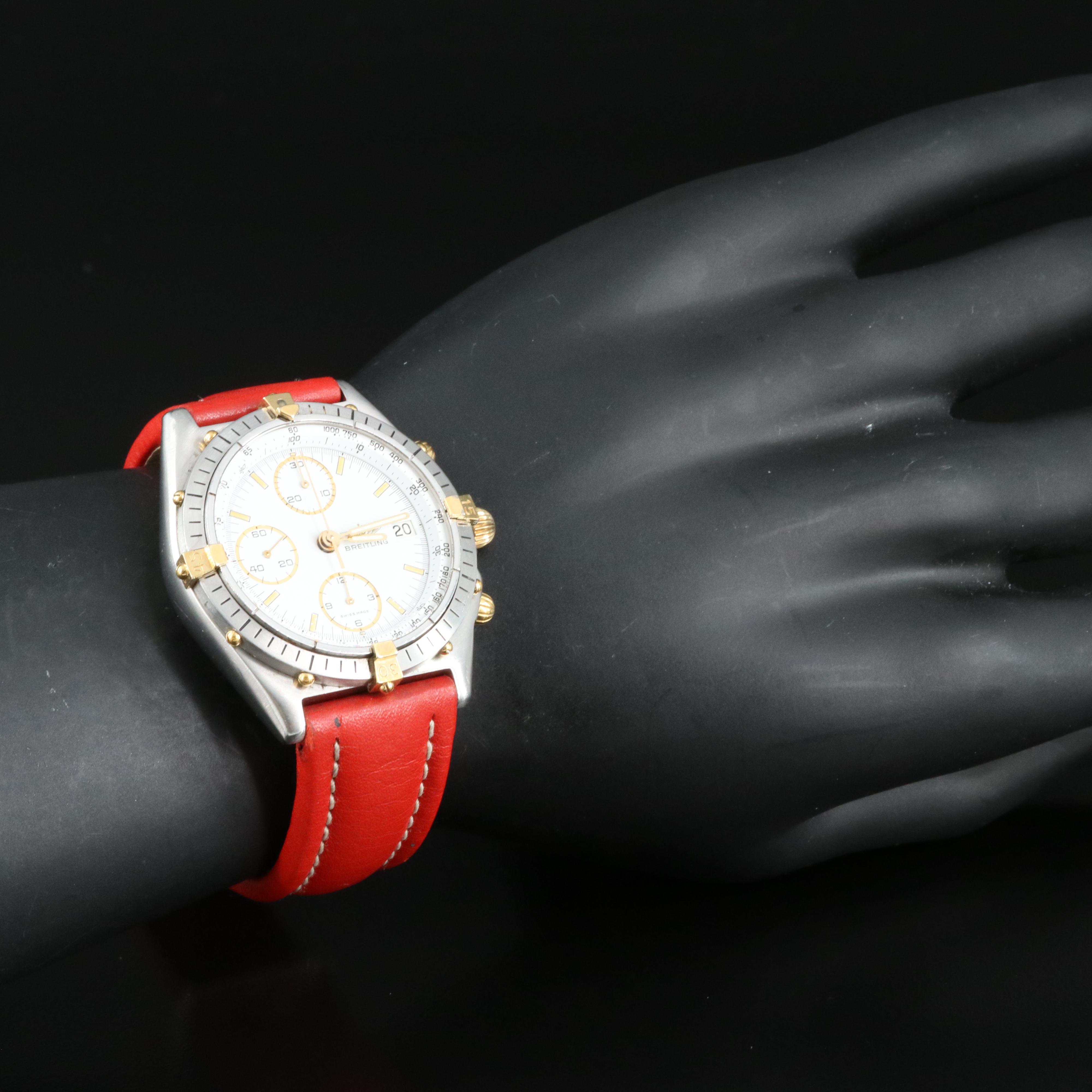 Breitling Chronomat 39MM Chronograph Stainless Steel Watch