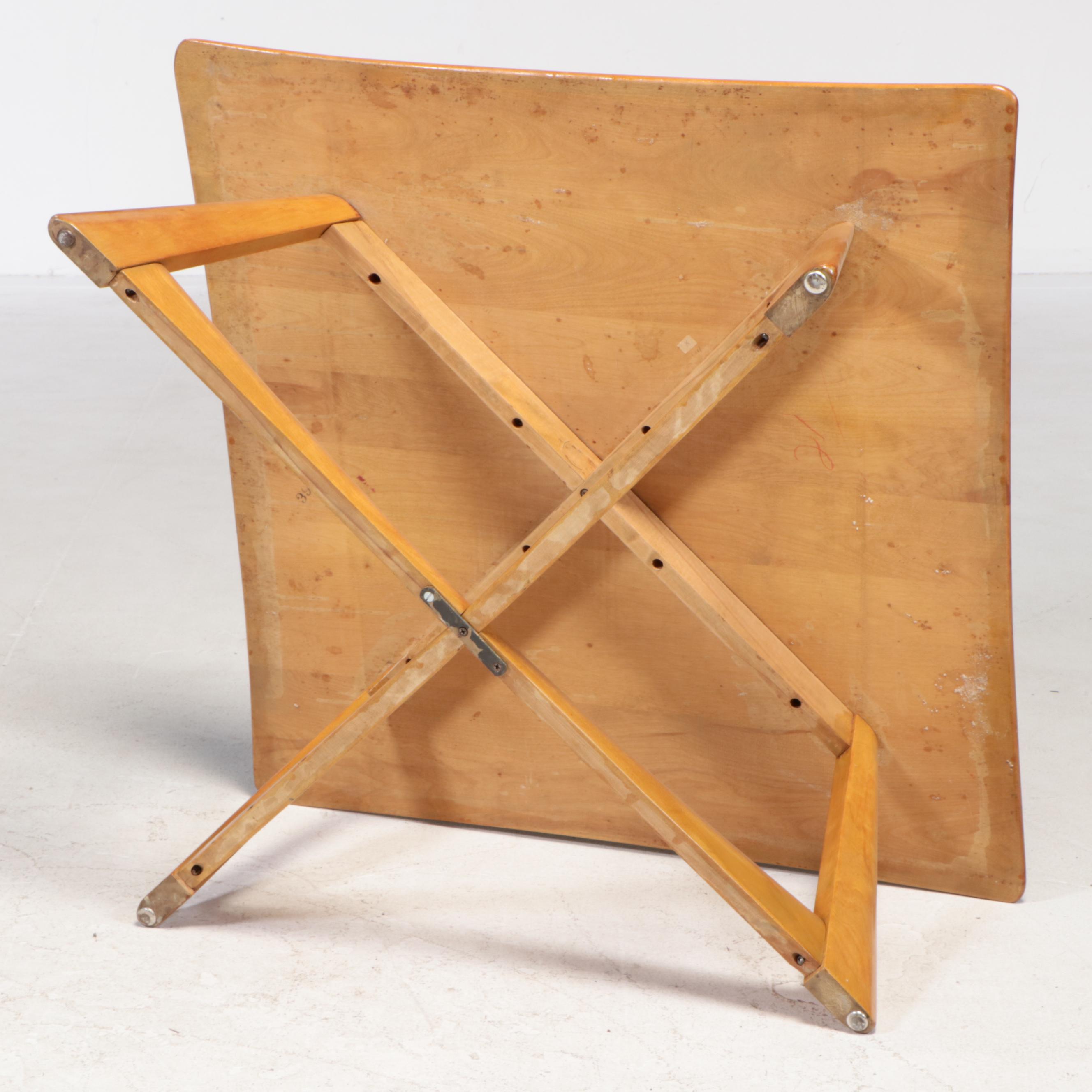 Heywood-Wakefield Mid Century Modern Birch Cocktail Table, 1950s