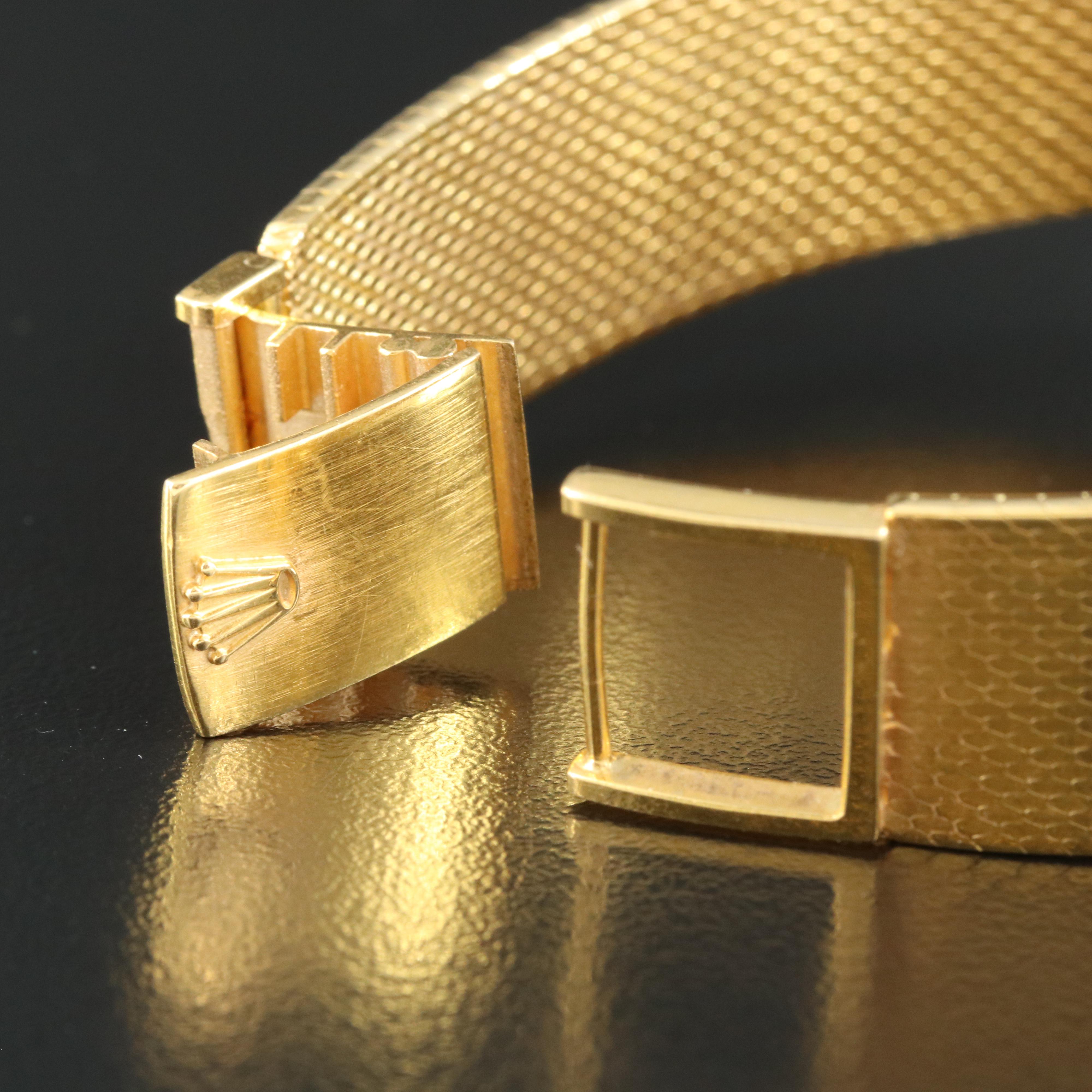 18K Rolex Cellini Sigma Dial Watch