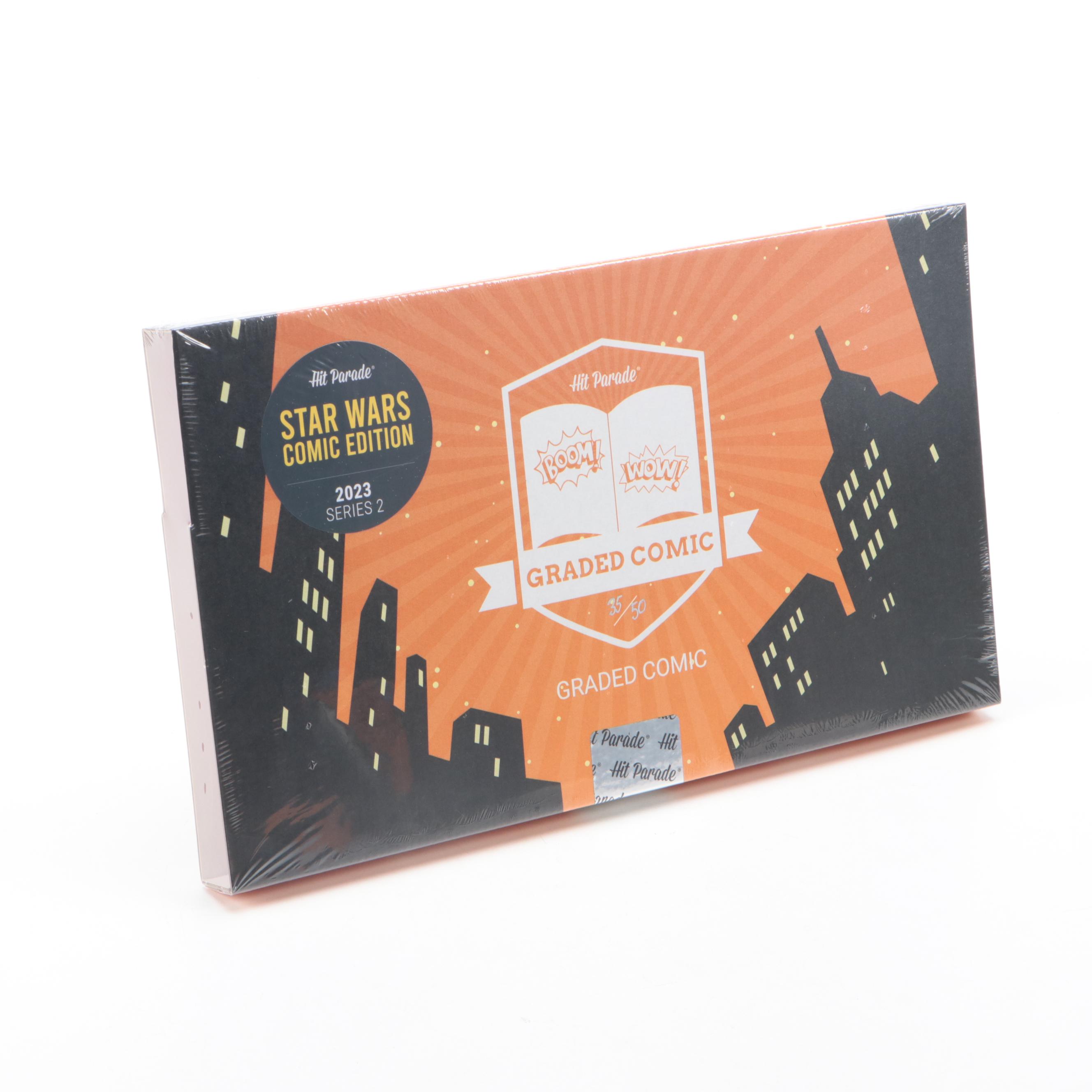 2023 Hit Parade Star Wars Graded Comic Edition Series 2 Sealed Hobby Box