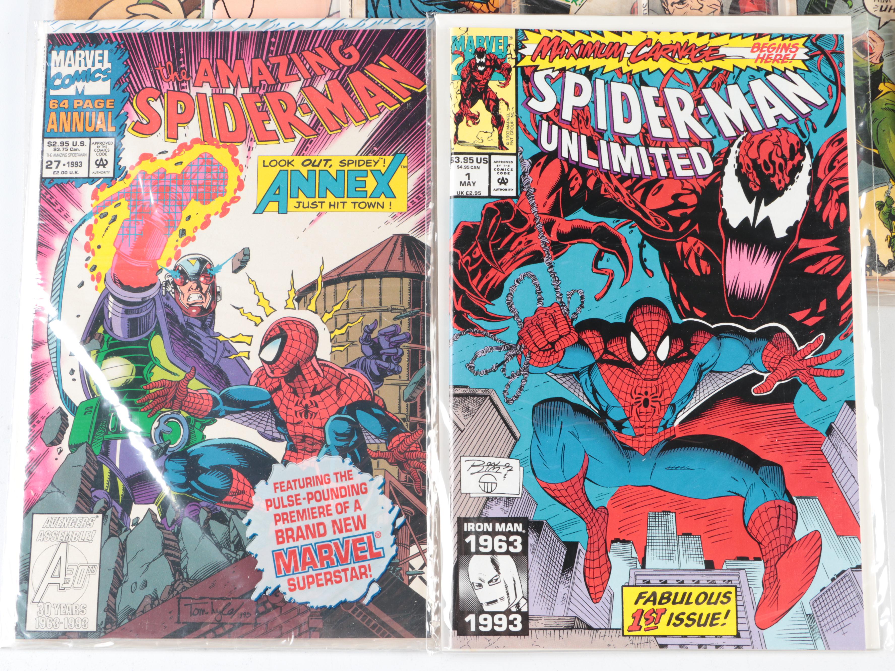 Silver-Modern Age Comic Books Featuring "Dead-Pool", "Thor", and More