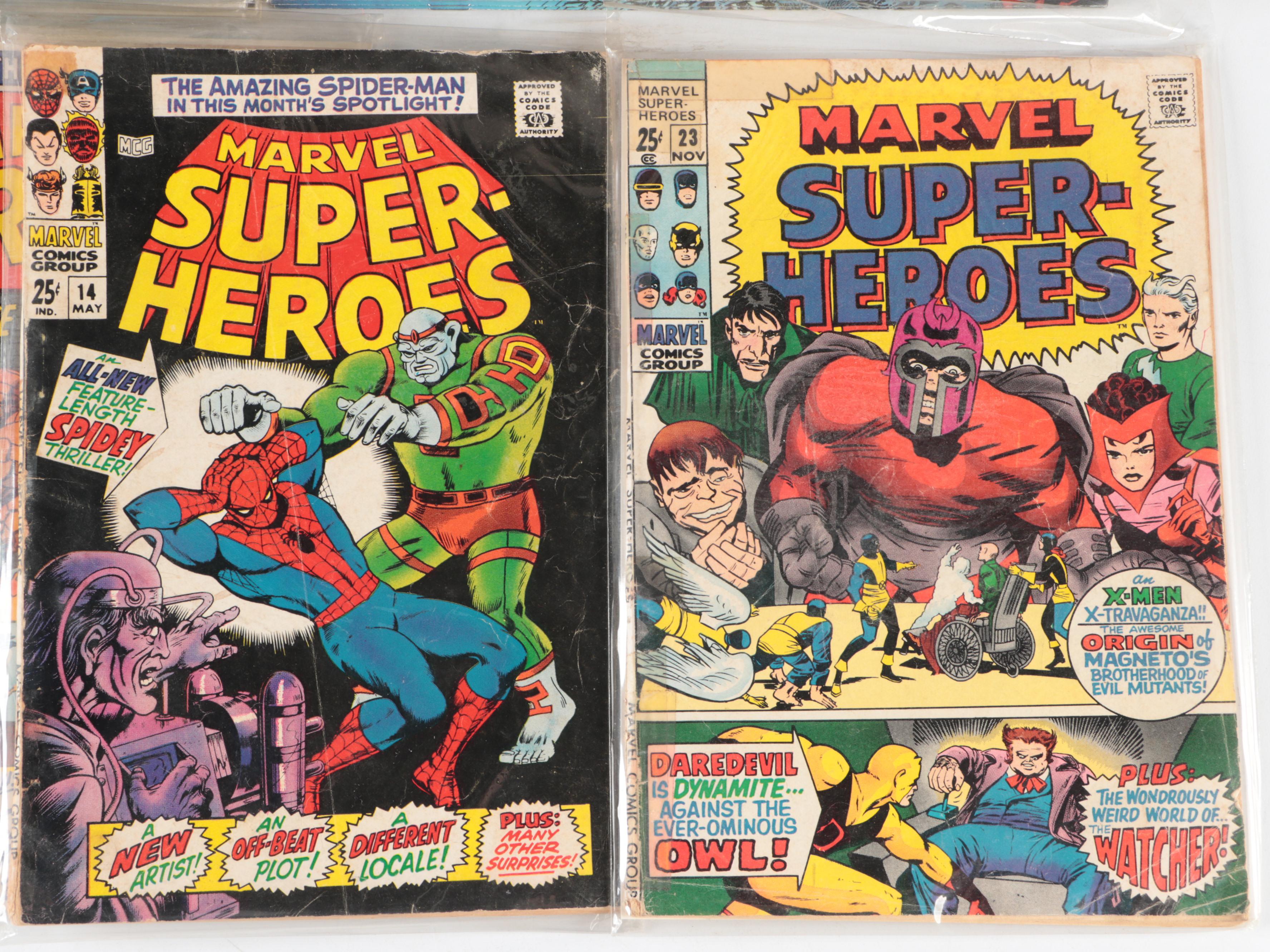 Silver-Modern Age Comic Books Featuring "Dead-Pool", "Thor", and More
