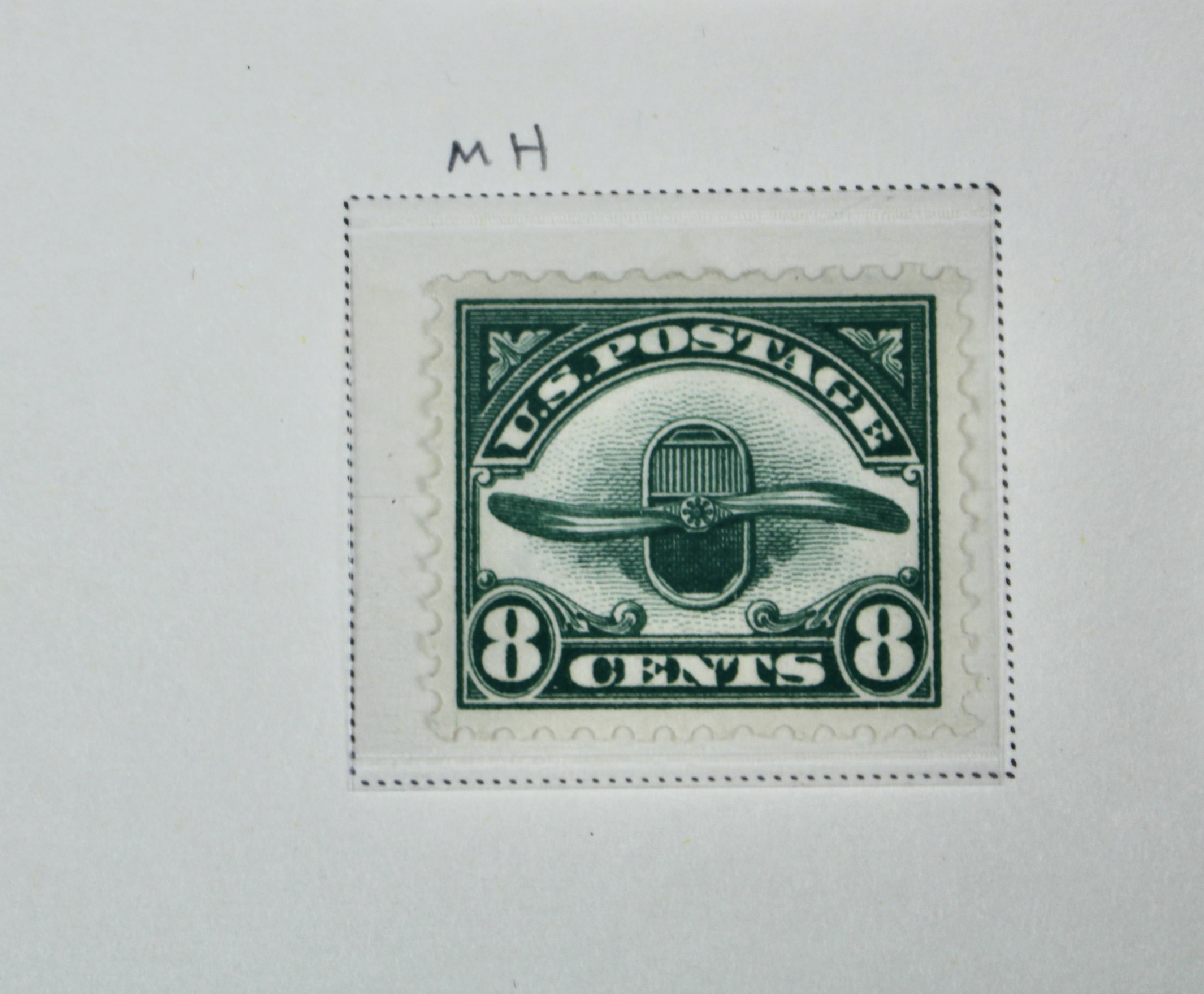 Early First Six Issued U.S. Air Mail Postage Stamps