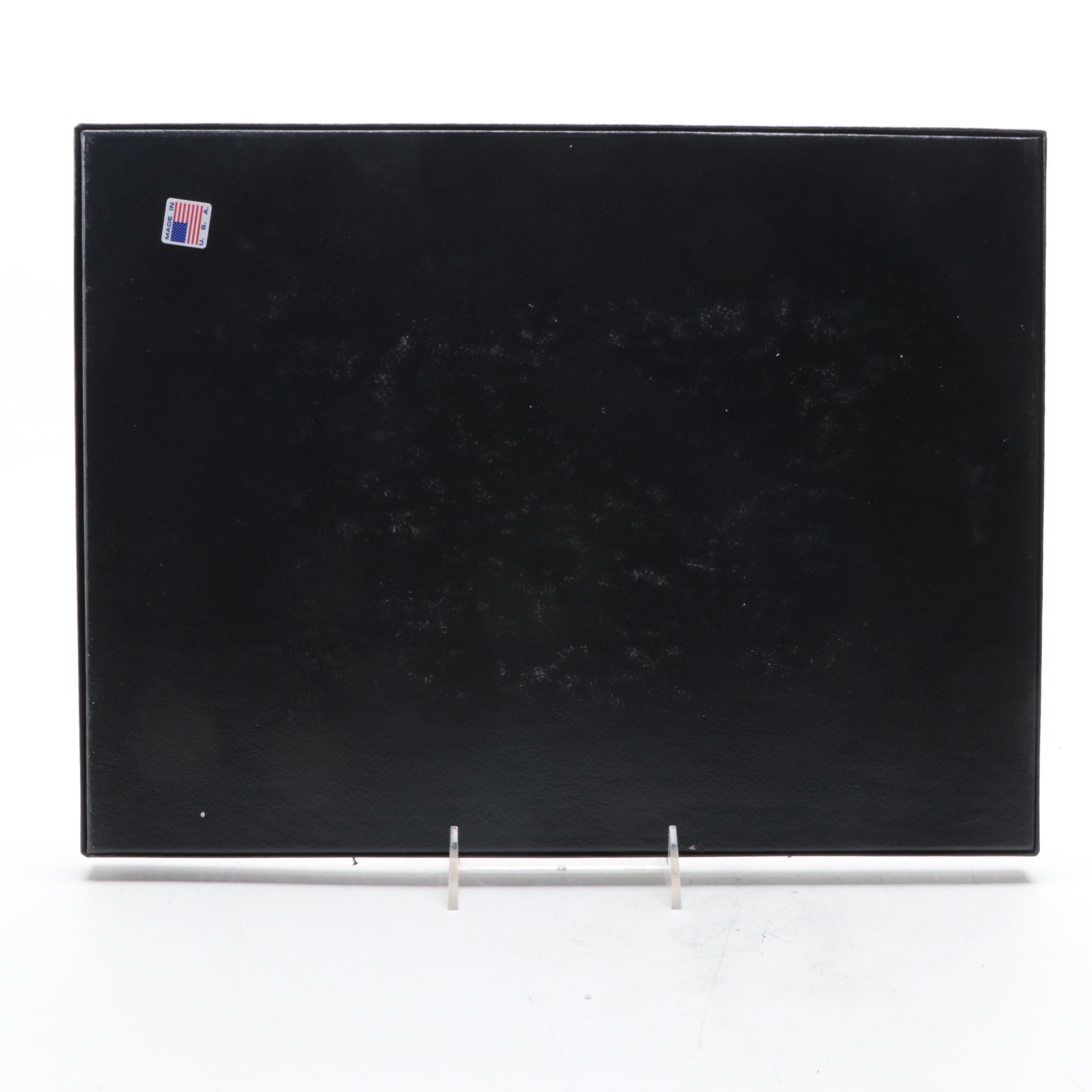 Native American Chert and Stone Projectile Points in Padded Shadow Box