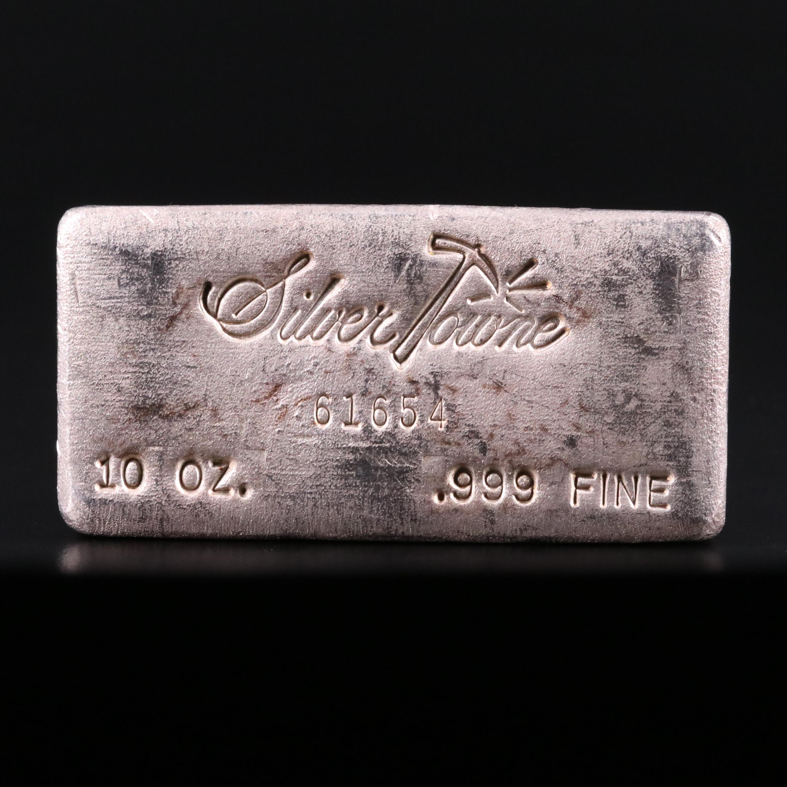 SilverTowne Ten Ounce Fine Silver Ingot