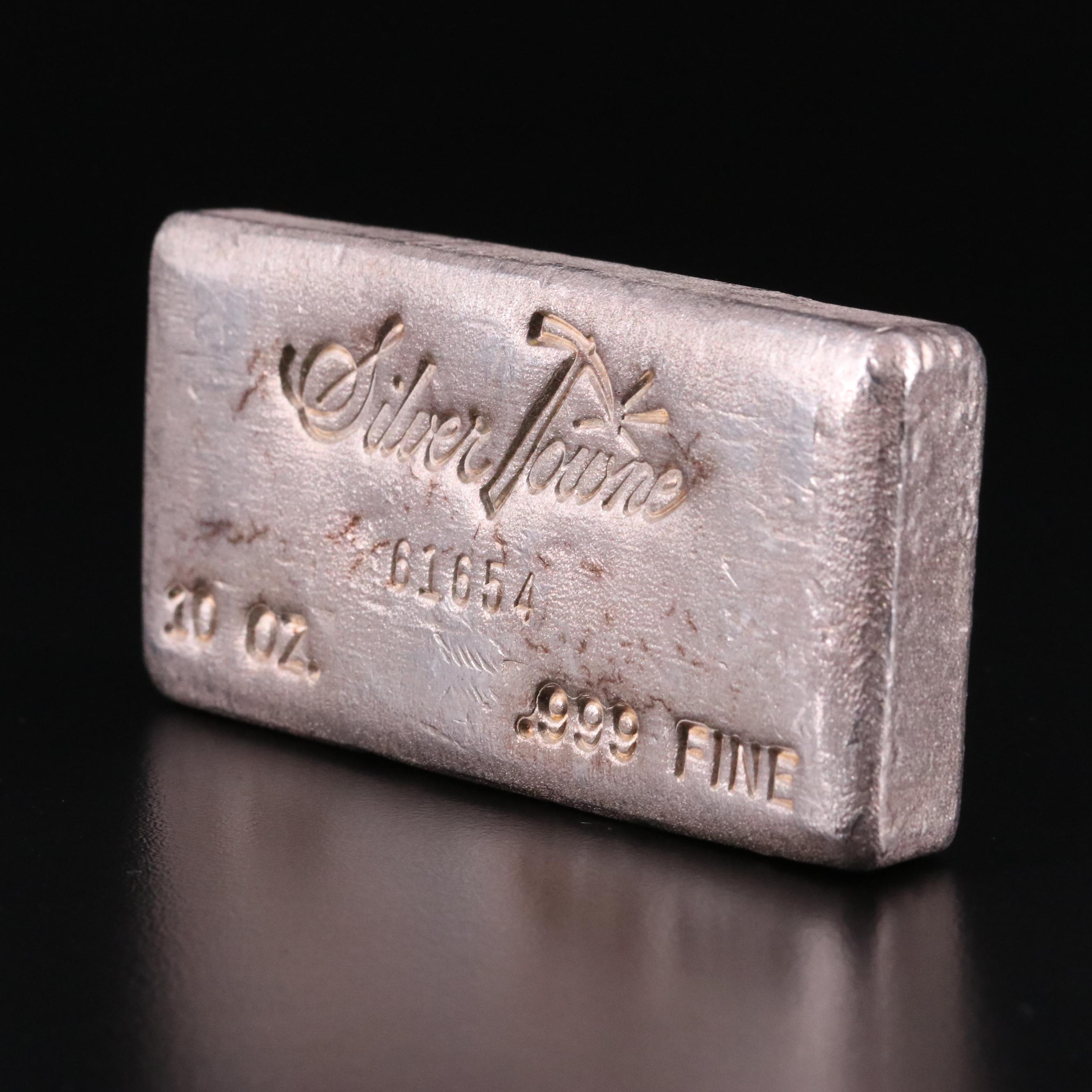 SilverTowne Ten Ounce Fine Silver Ingot
