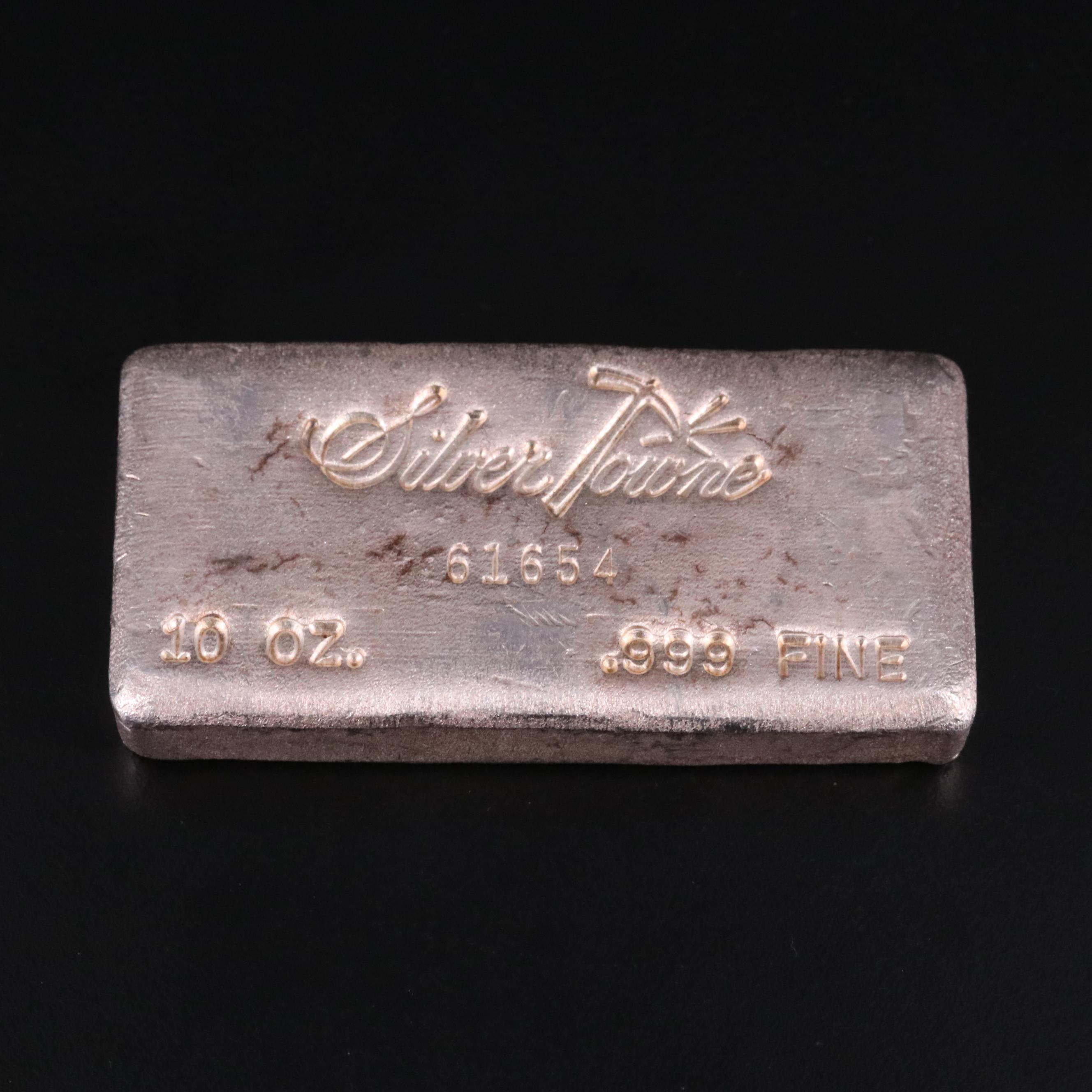 SilverTowne Ten Ounce Fine Silver Ingot