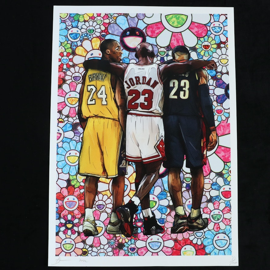 NBA Legends Pop Art Poster