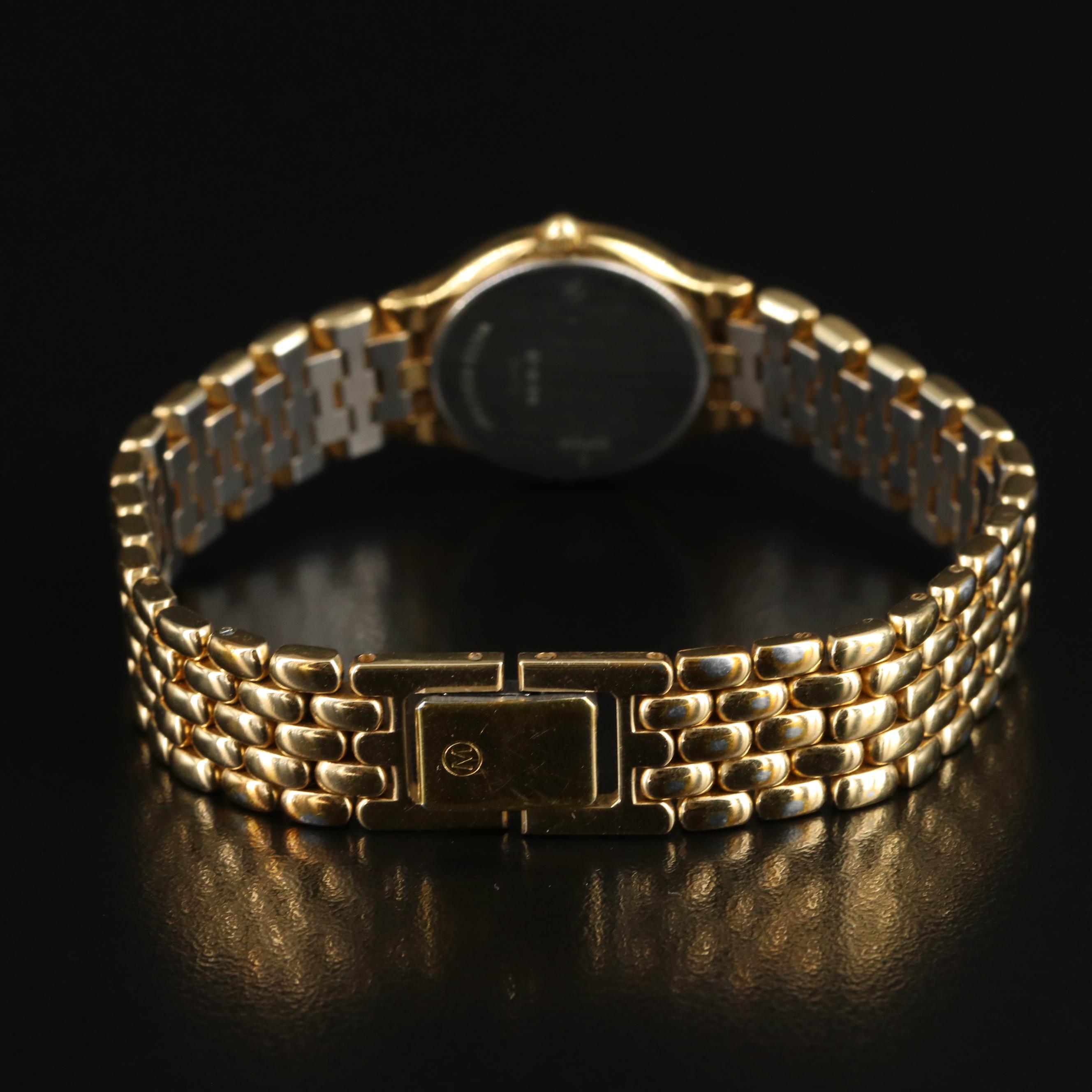 Movado Gold-Tone Stainless Steel Quartz Watch