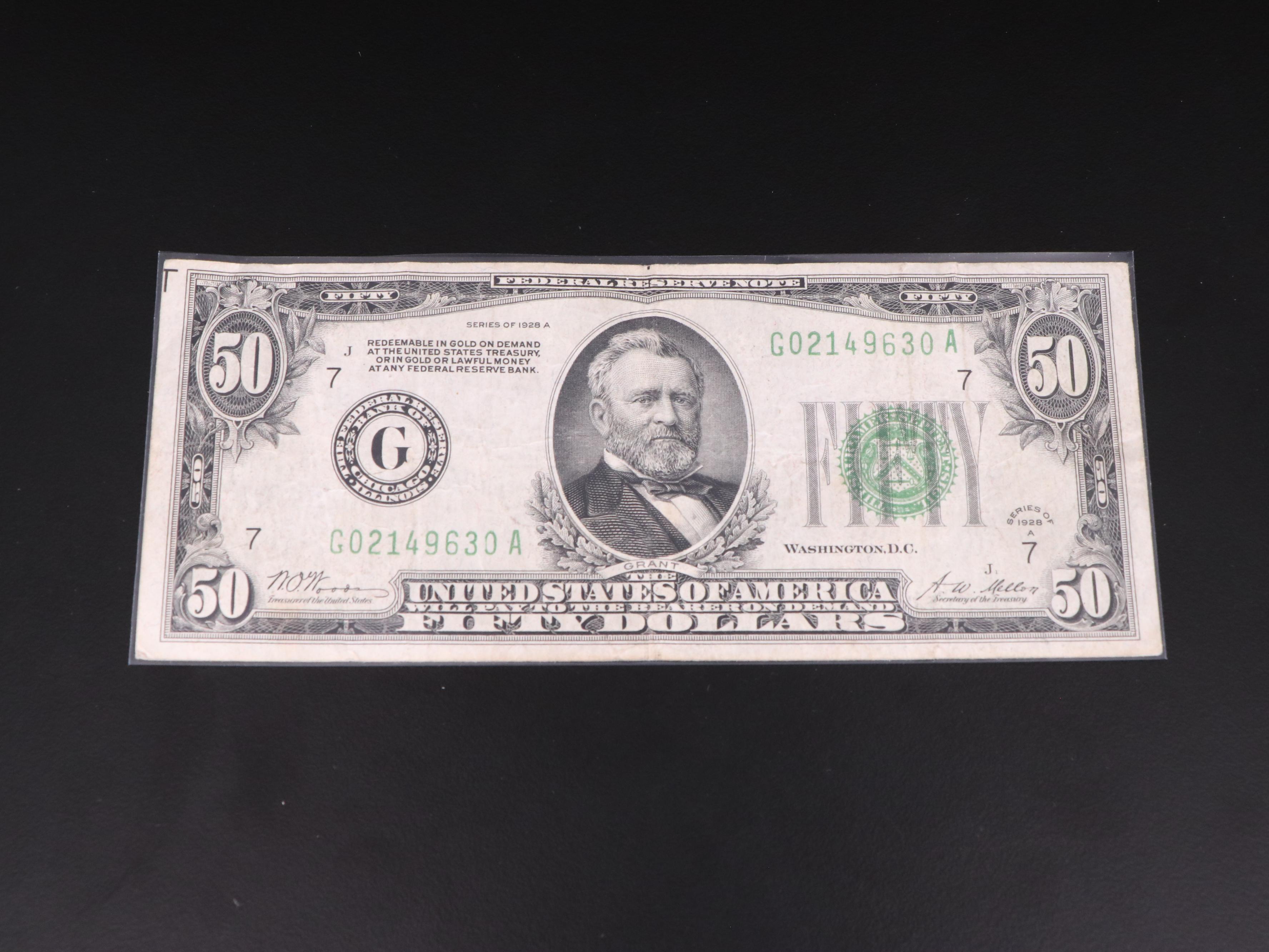 Eleven Pieces of Small Size U.S. Currency