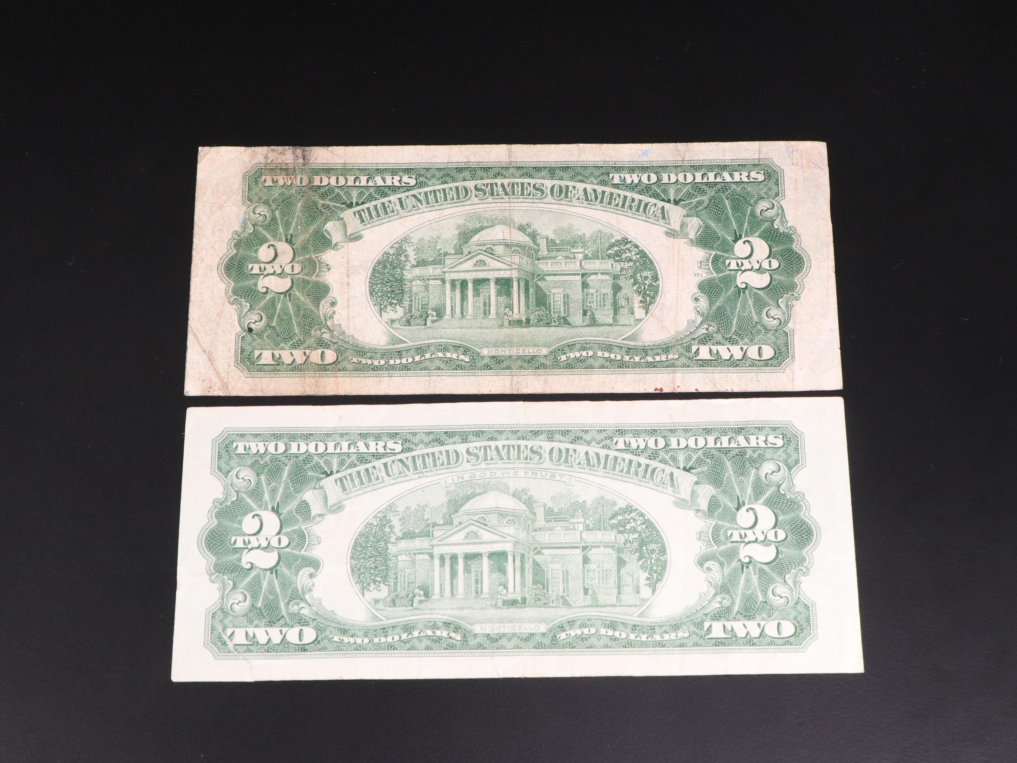 Eleven Pieces of Small Size U.S. Currency