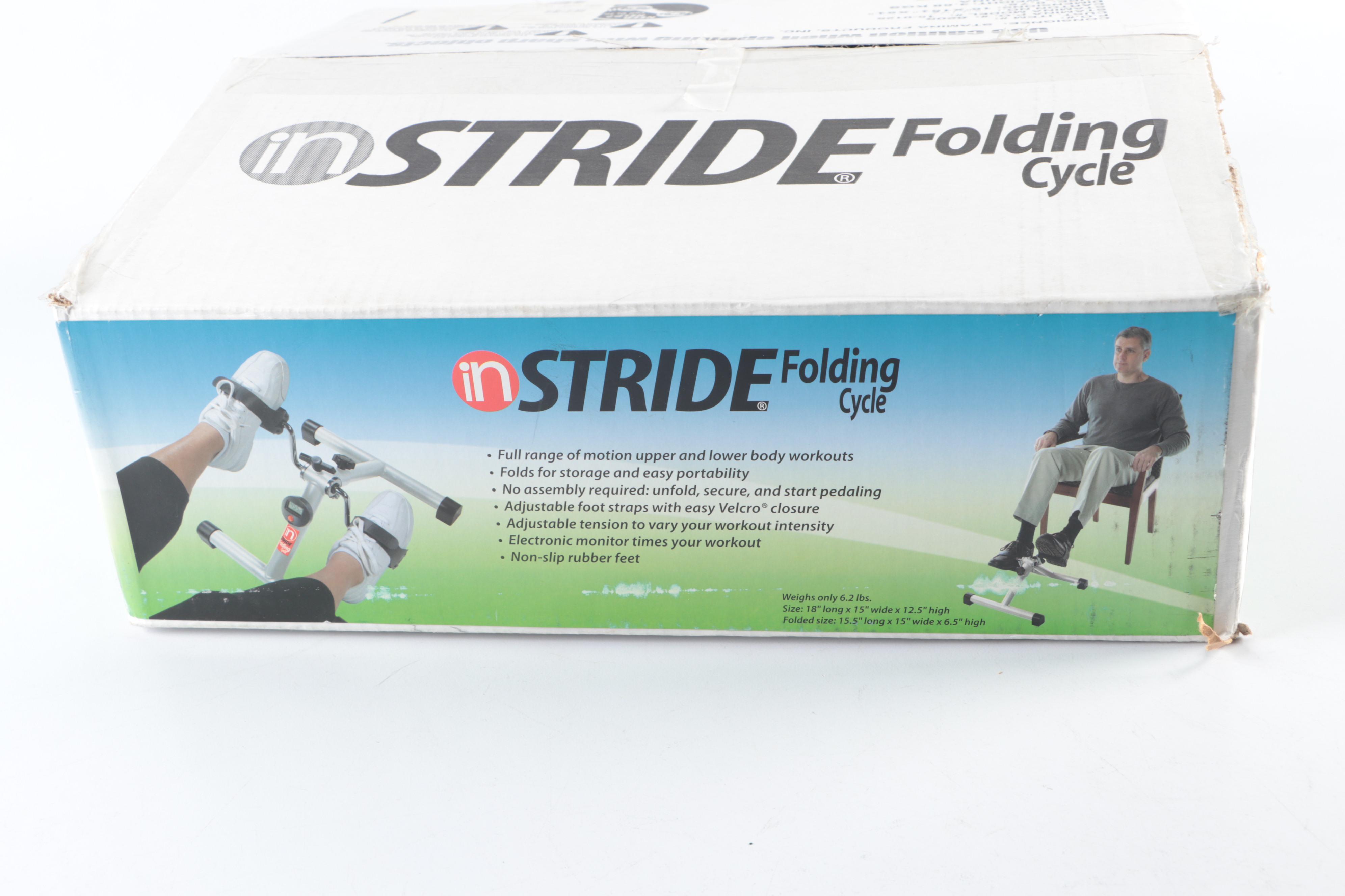 Stamina InStride Folding Cycle Exercise Bike