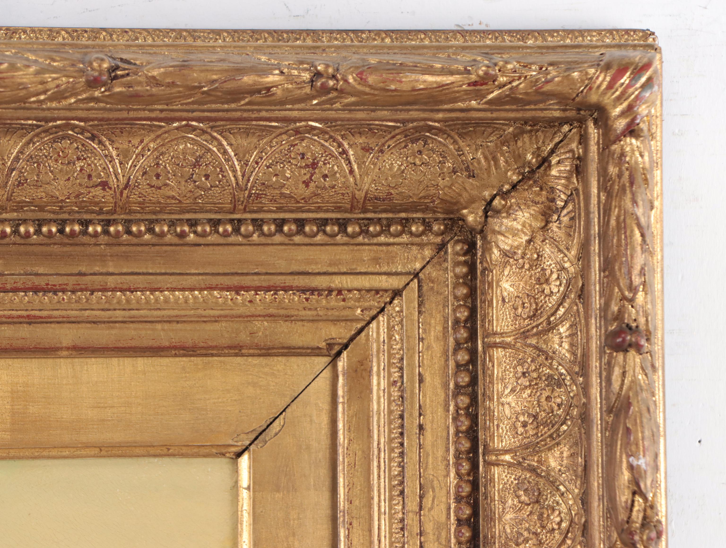 Henry Arthur Elkins Oil Painting of Alpine Landscape