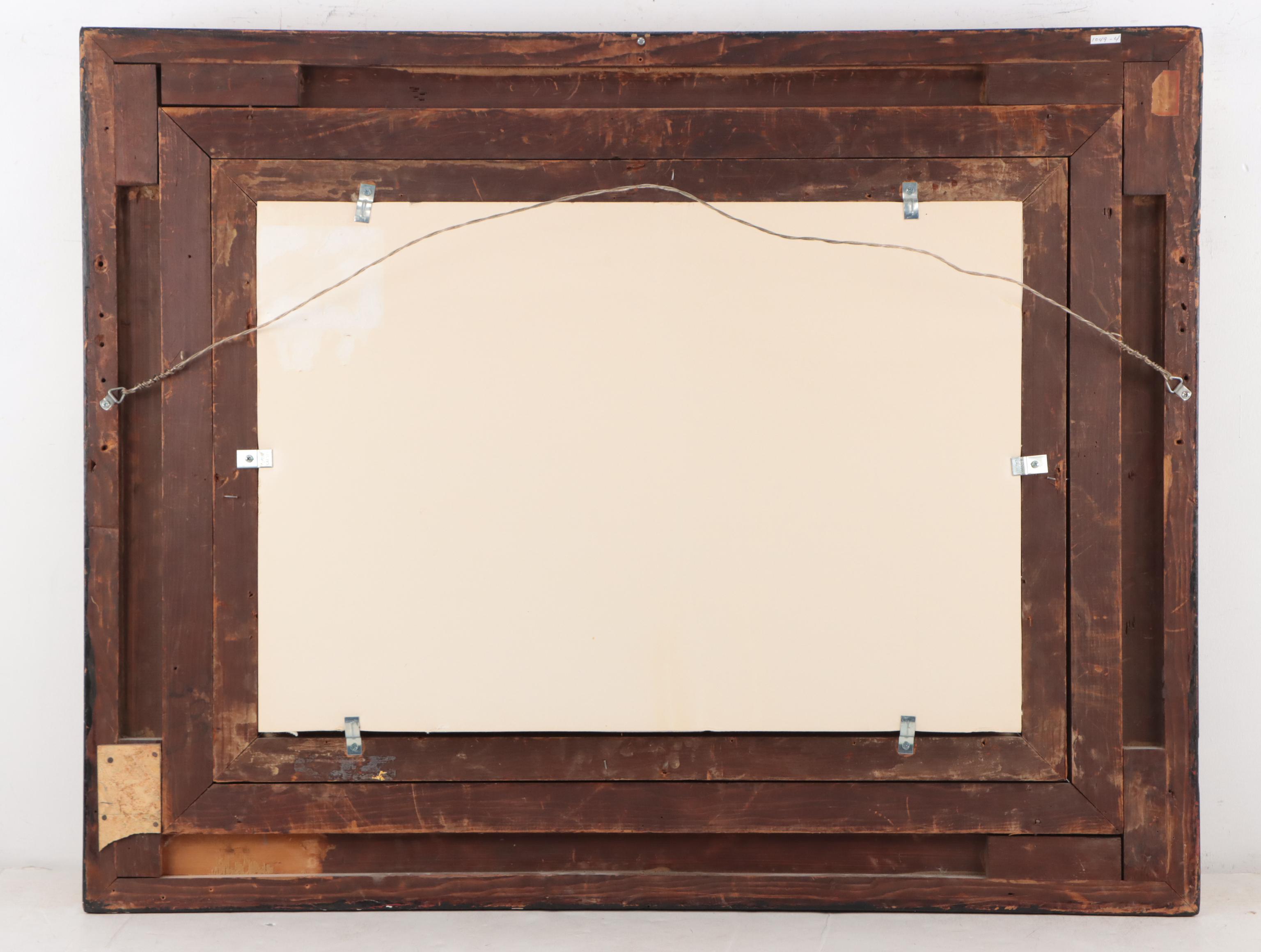 Henry Arthur Elkins Oil Painting of Alpine Landscape