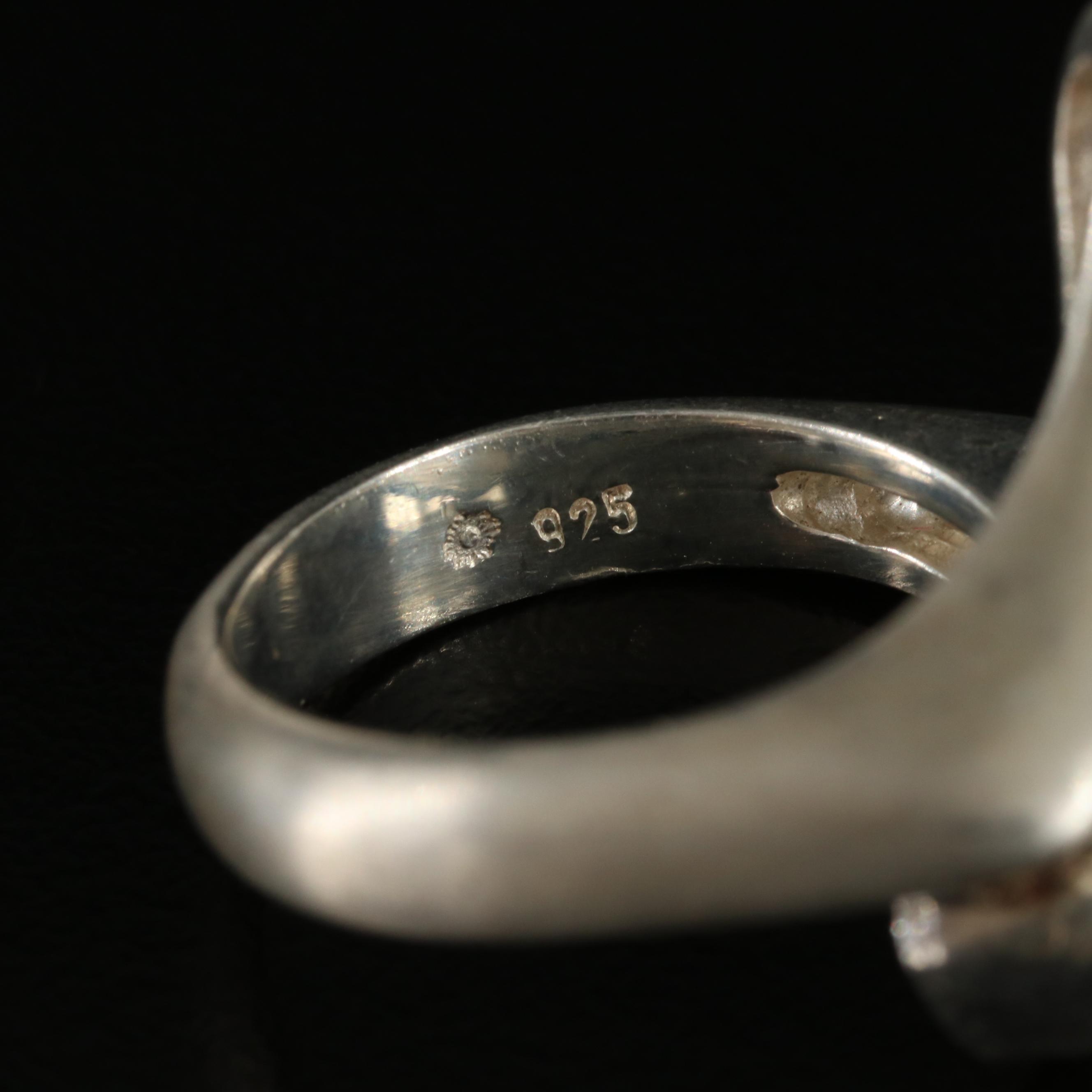 Sterling Ring Assortment Featuring Stacking Rings