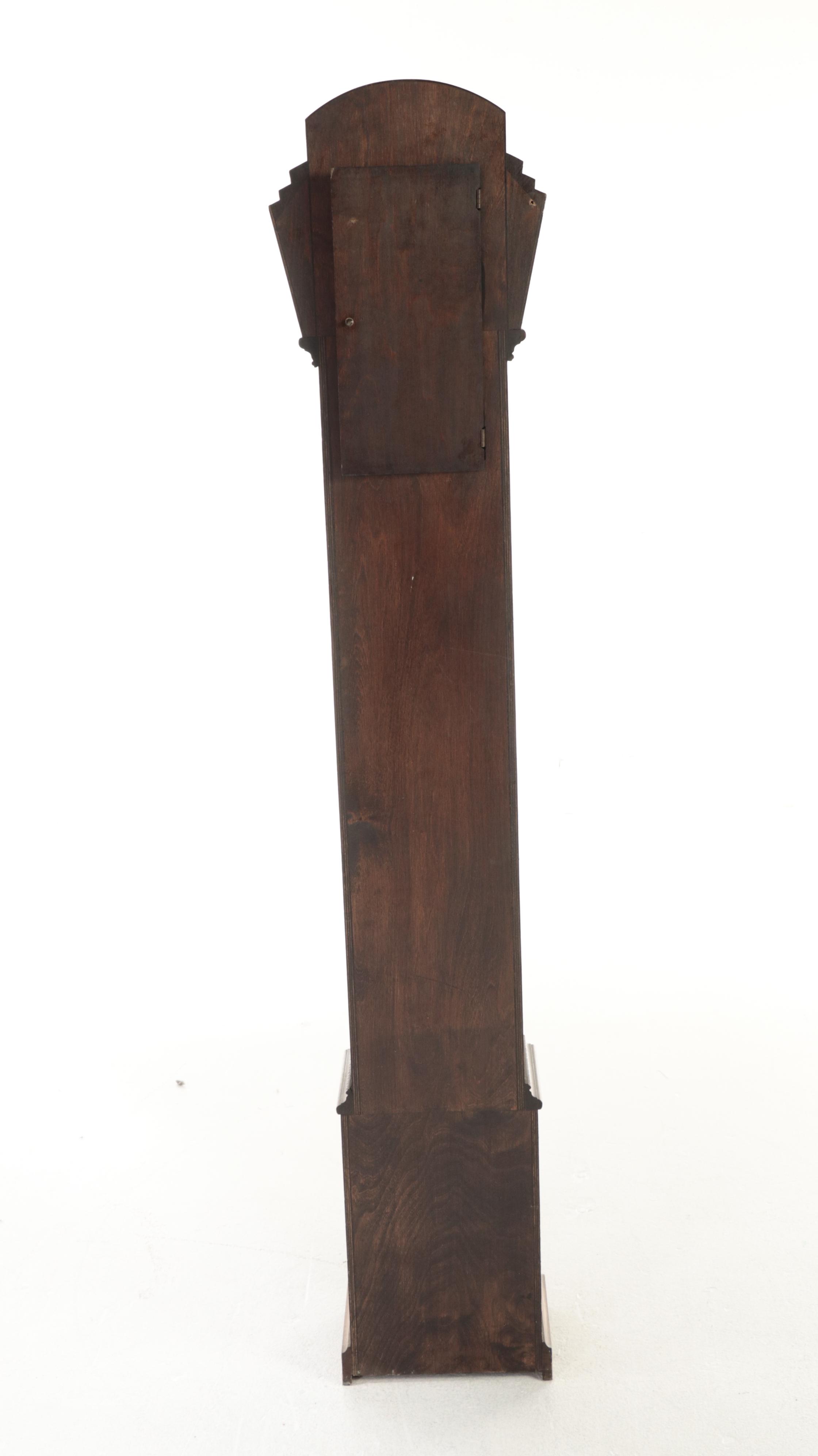 Haller Art Deco Oak Grandmother Clock, circa 1930