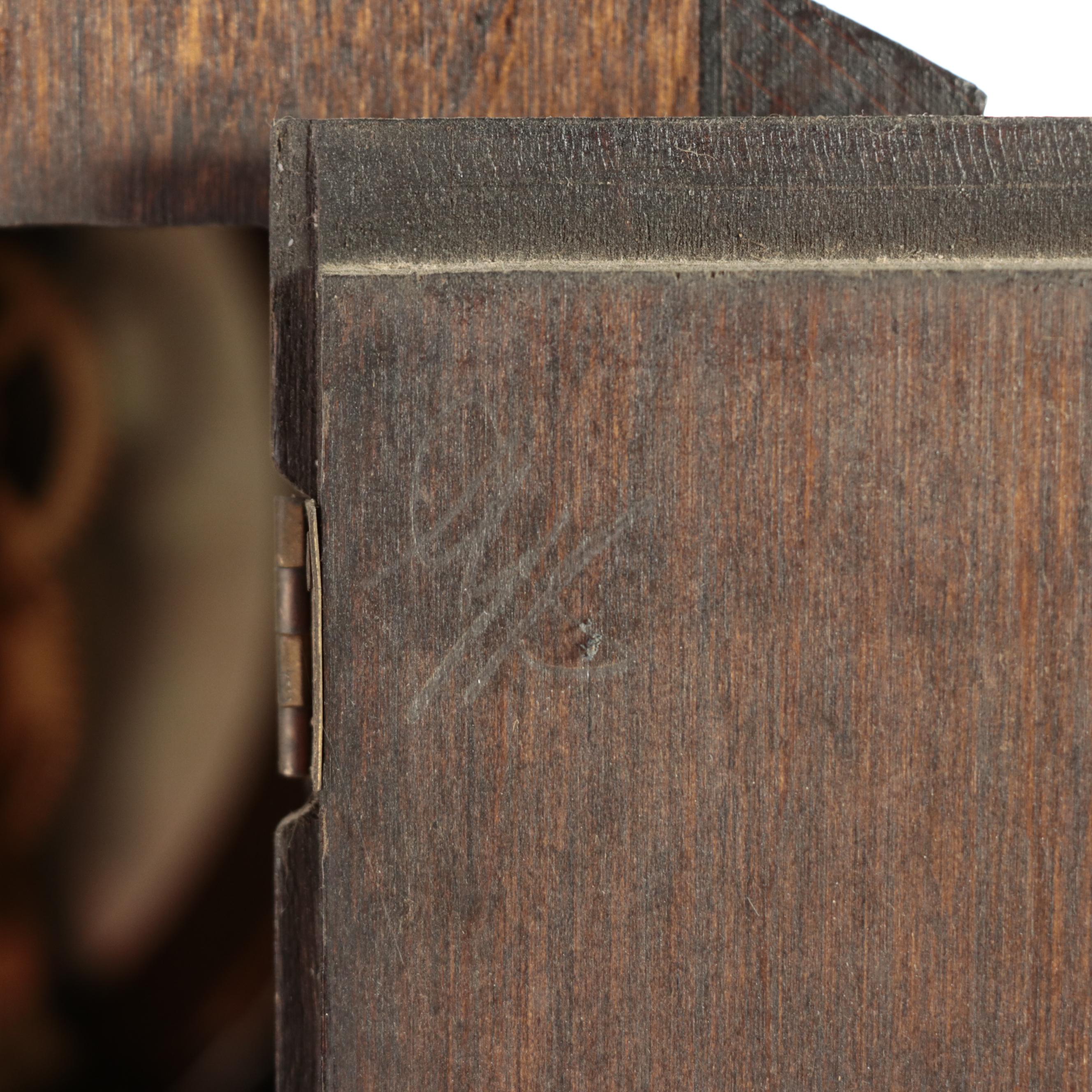 Haller Art Deco Oak Grandmother Clock, circa 1930