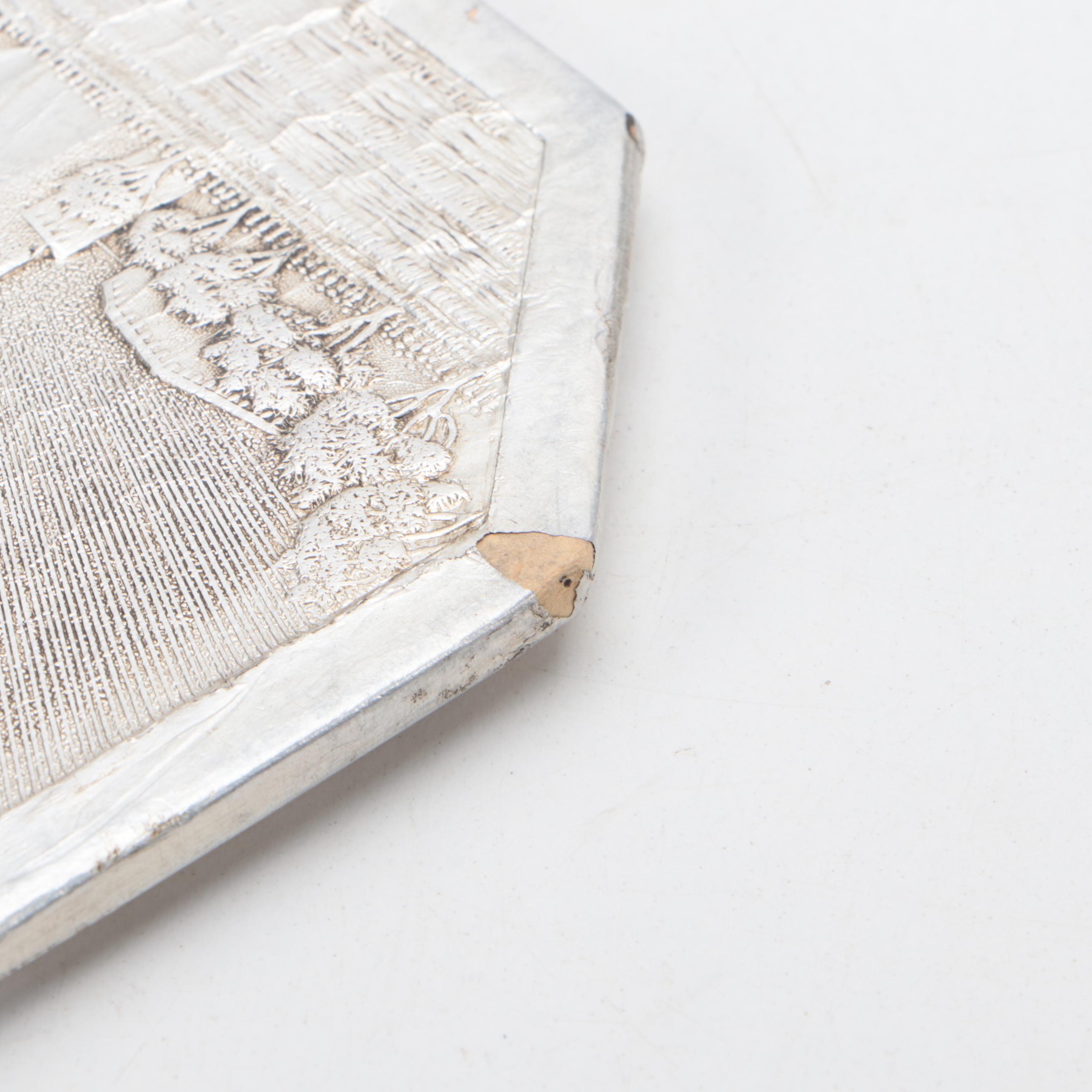 Sayford Co. Papier-Mâché Trivet with Billy Rose's "Aquacade" Magazine with More