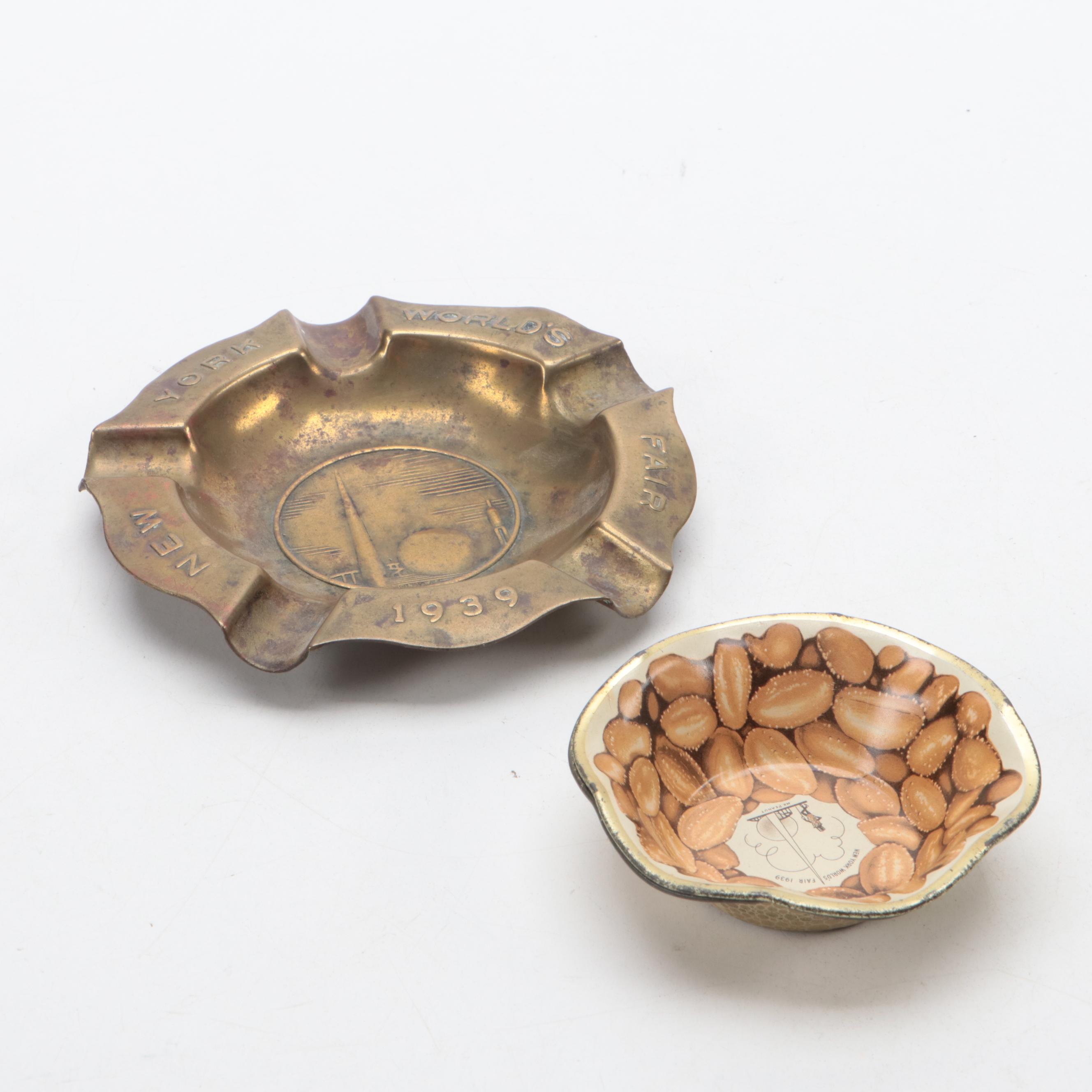 Sayford Co. Papier-Mâché Trivet with Billy Rose's "Aquacade" Magazine with More