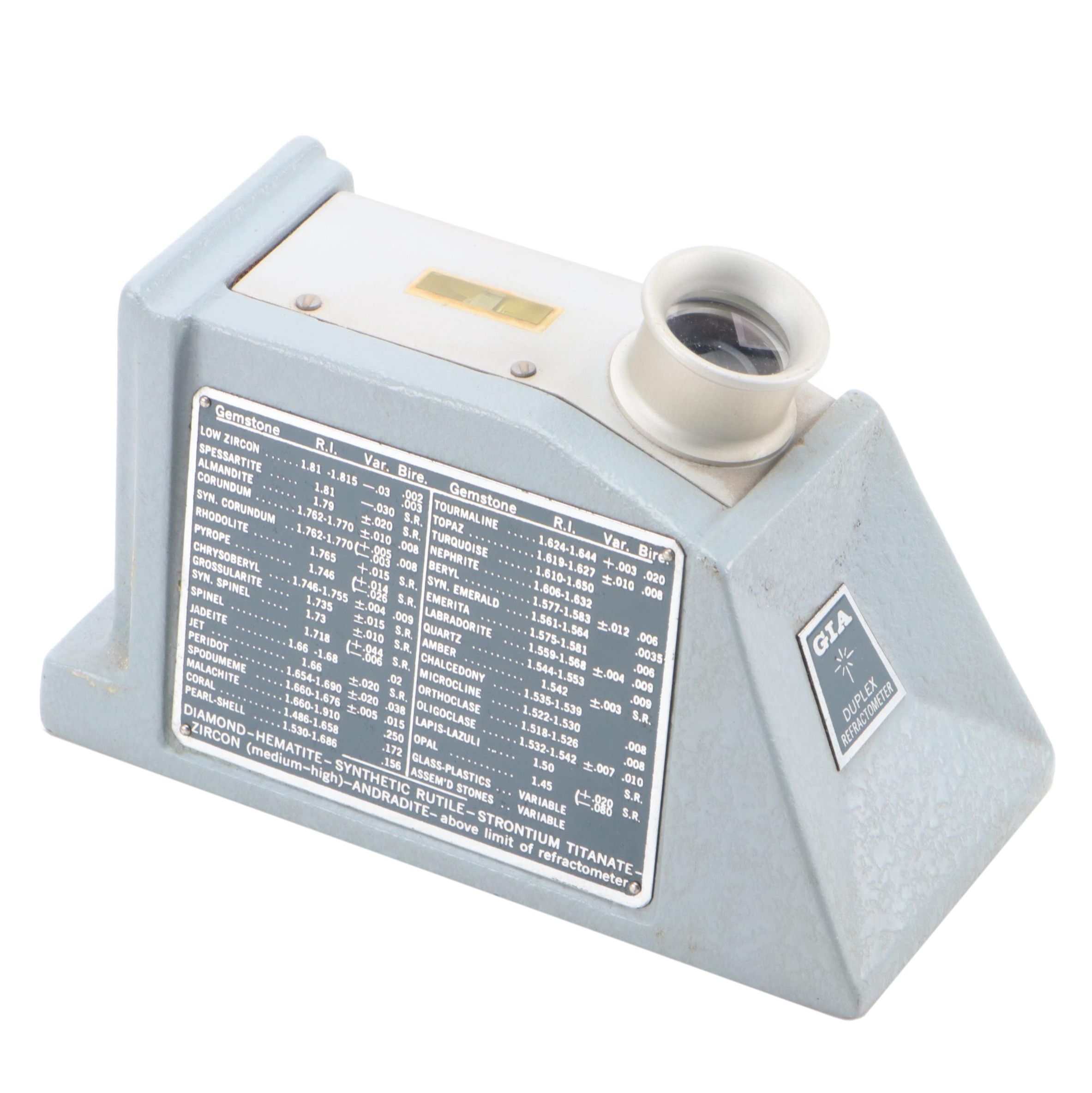 GIA DR-1 Duplex Refractometer
