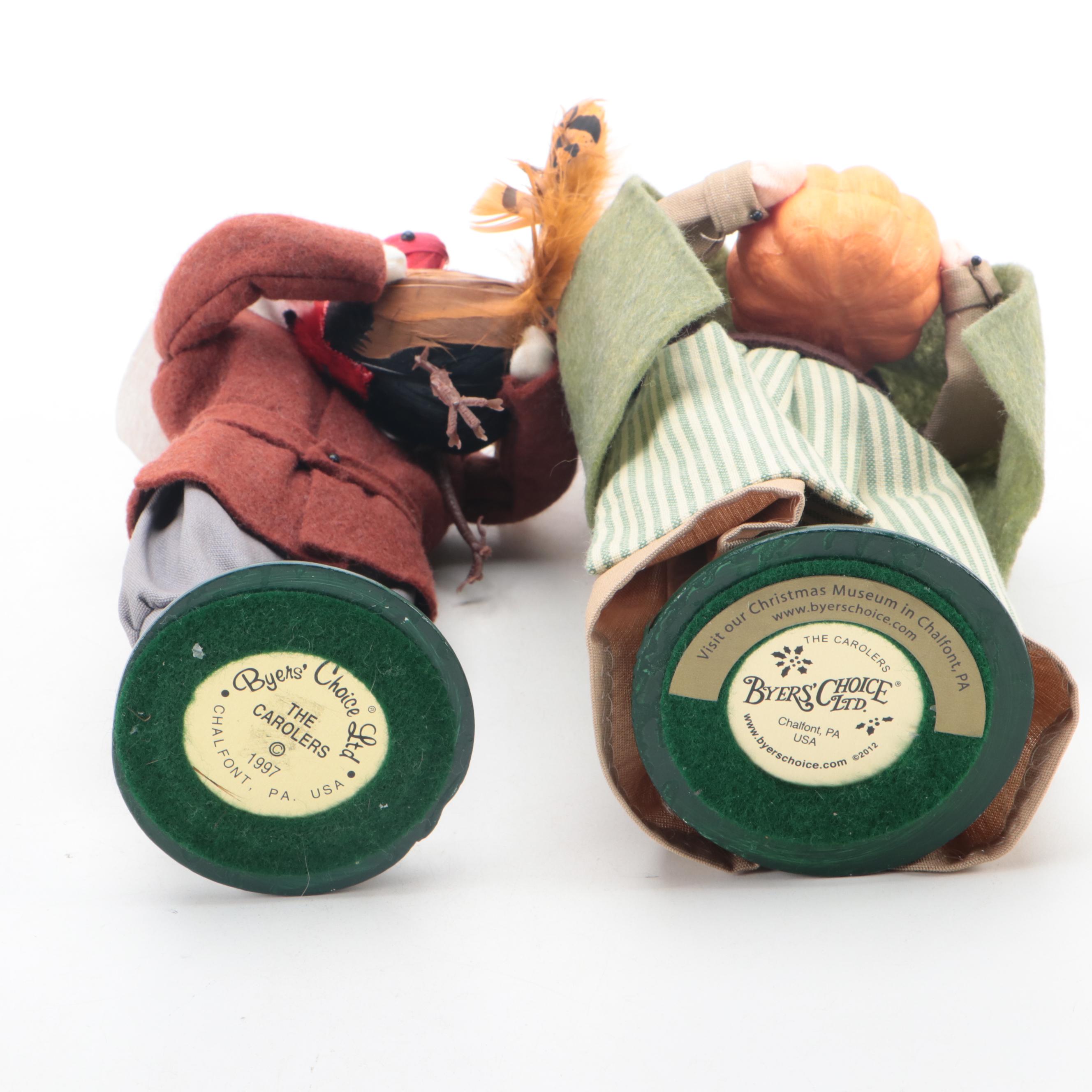 Byers' Choice Ltd. "The Carolers" Figurines with Resin Fence