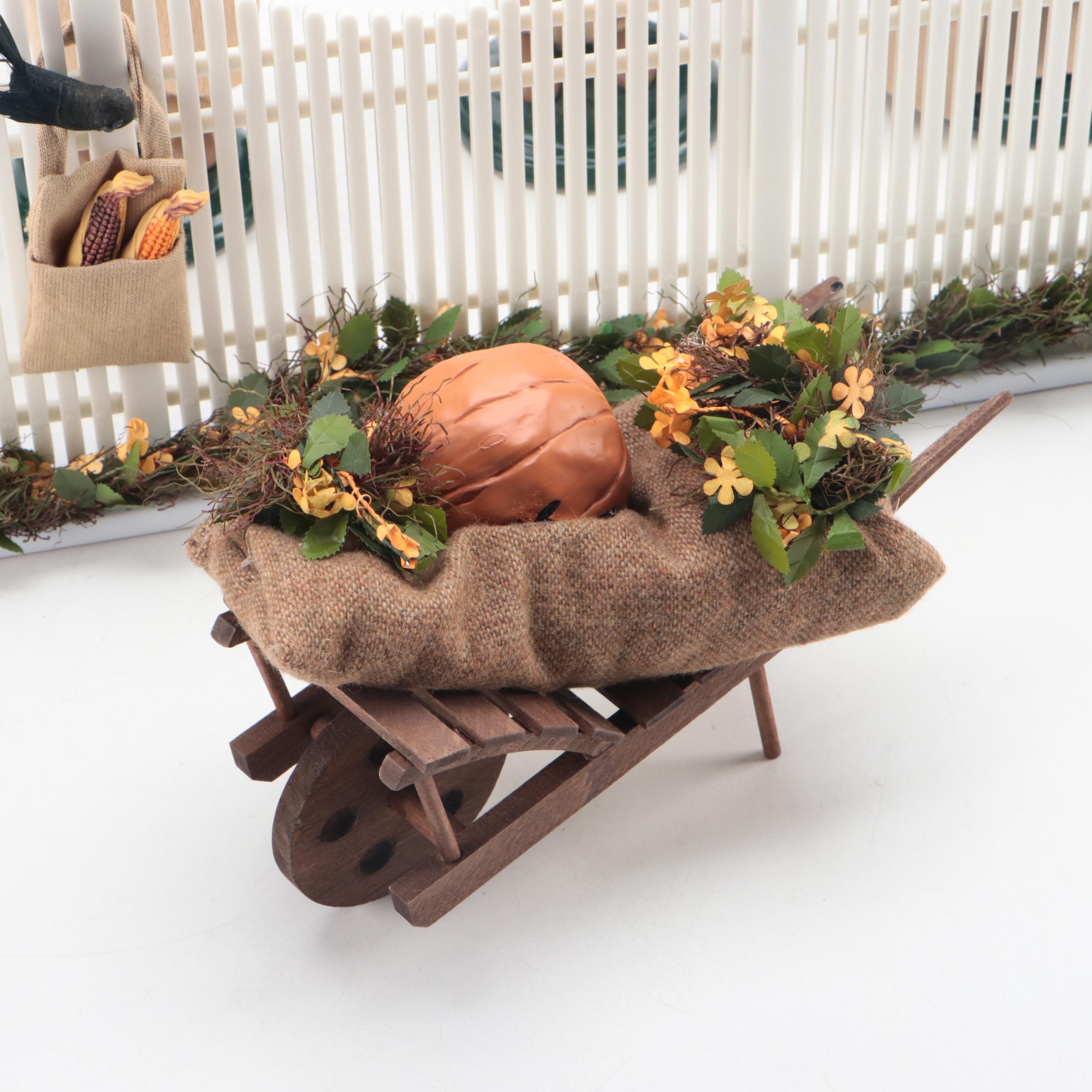 Byers' Choice Ltd. "The Carolers" Figurines with Resin Fence