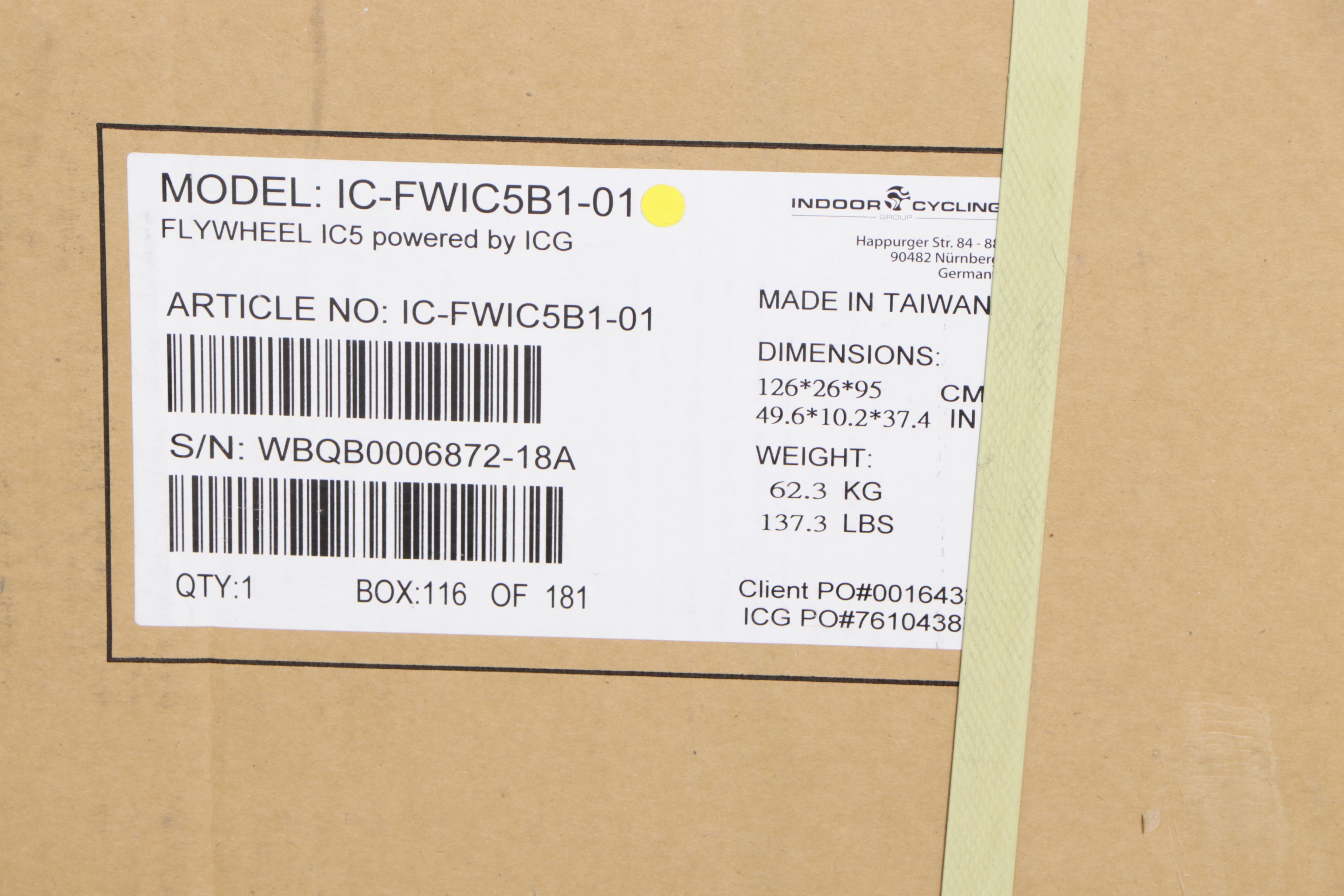 Flywheel Sports IC5 Stationary Exercise Bike