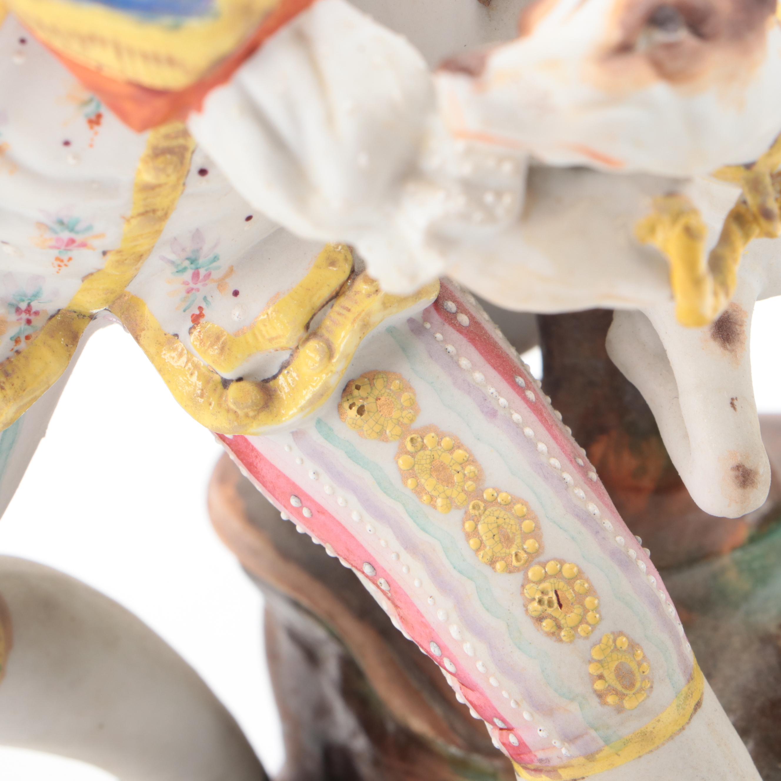 Dresden Style Porcelain Figurine