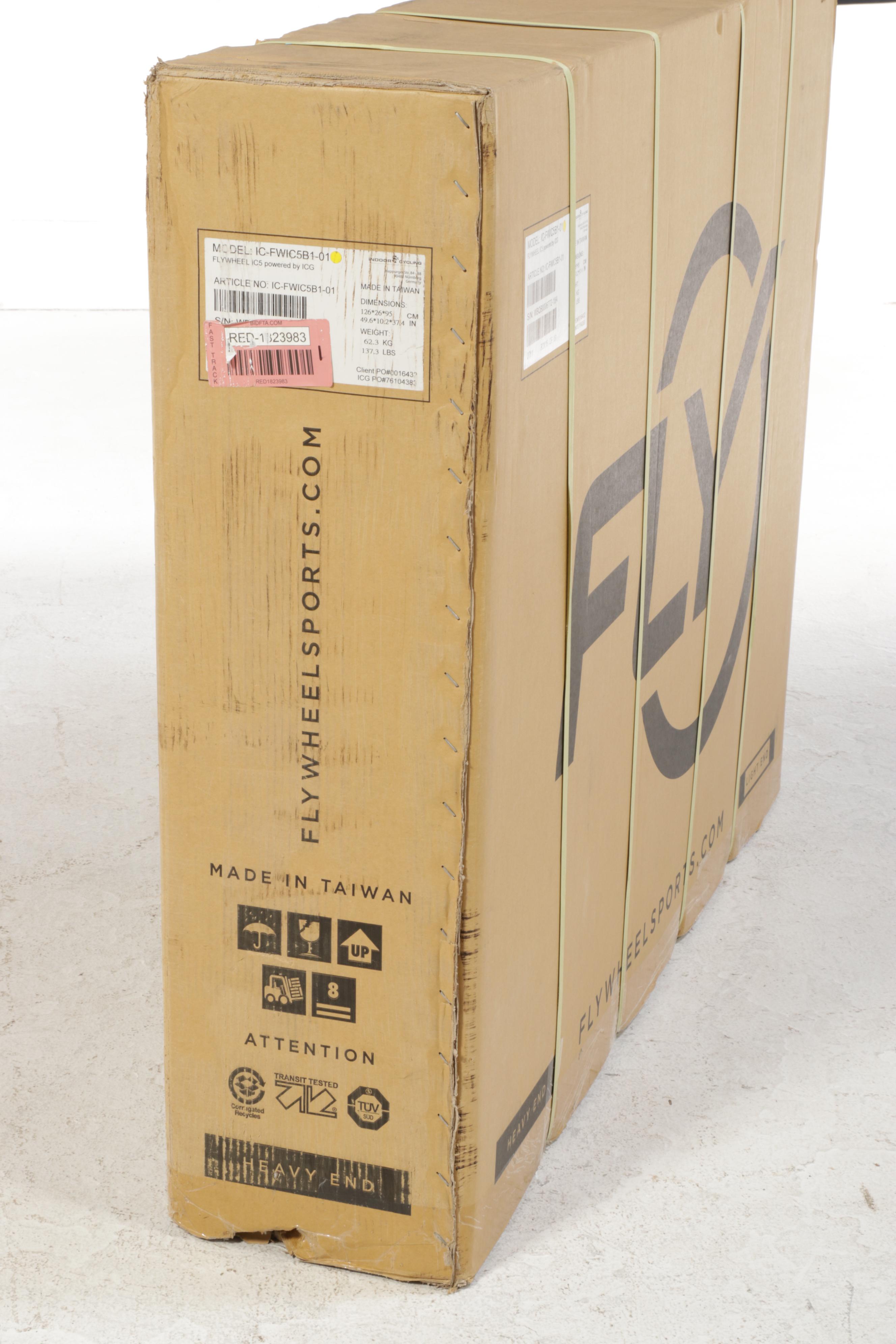 Flywheel IC5 Stationary Exercise Home Fitness Bike EBTH