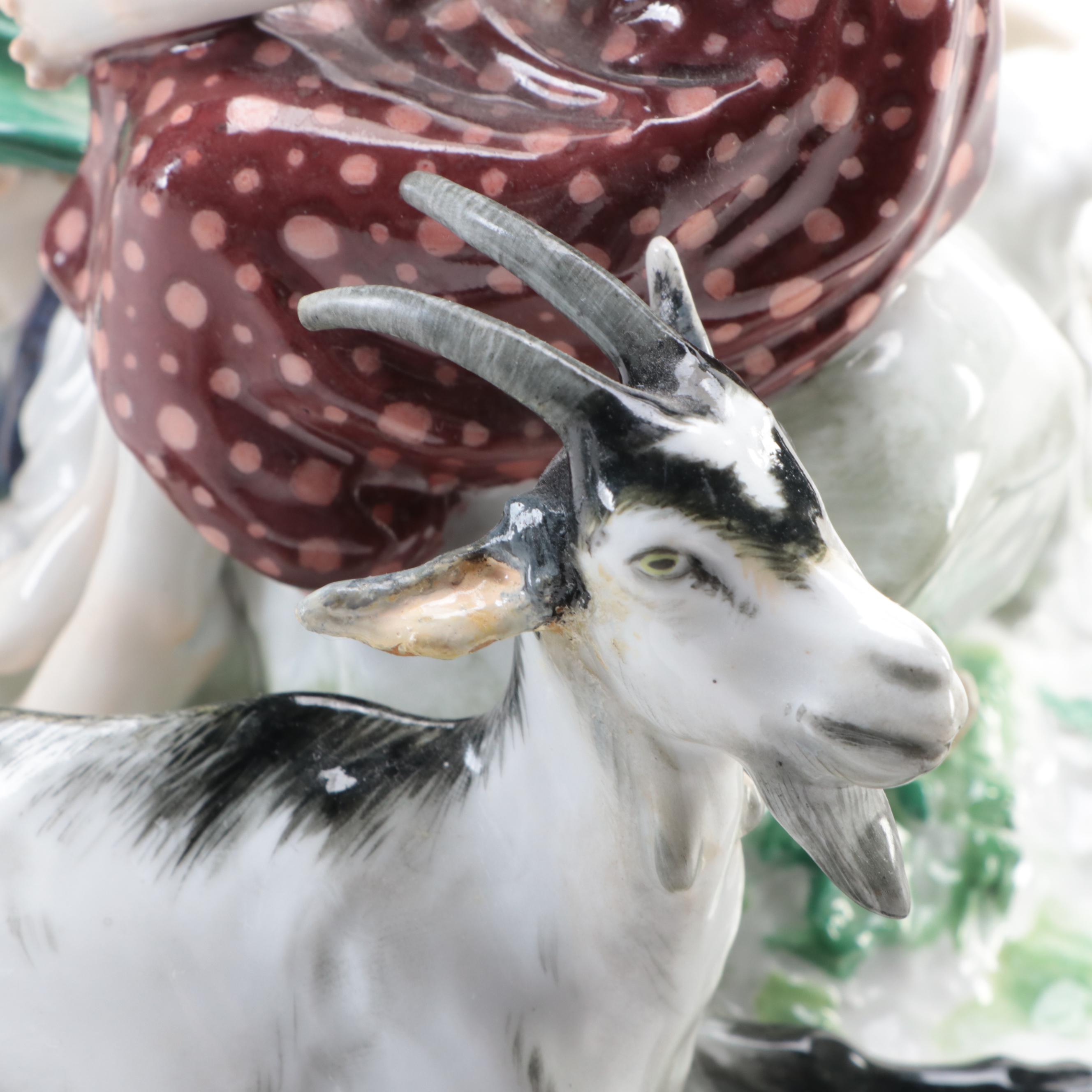 Meissen Porcelain "Allegory of Spring" Figure Group, Early 20th Century