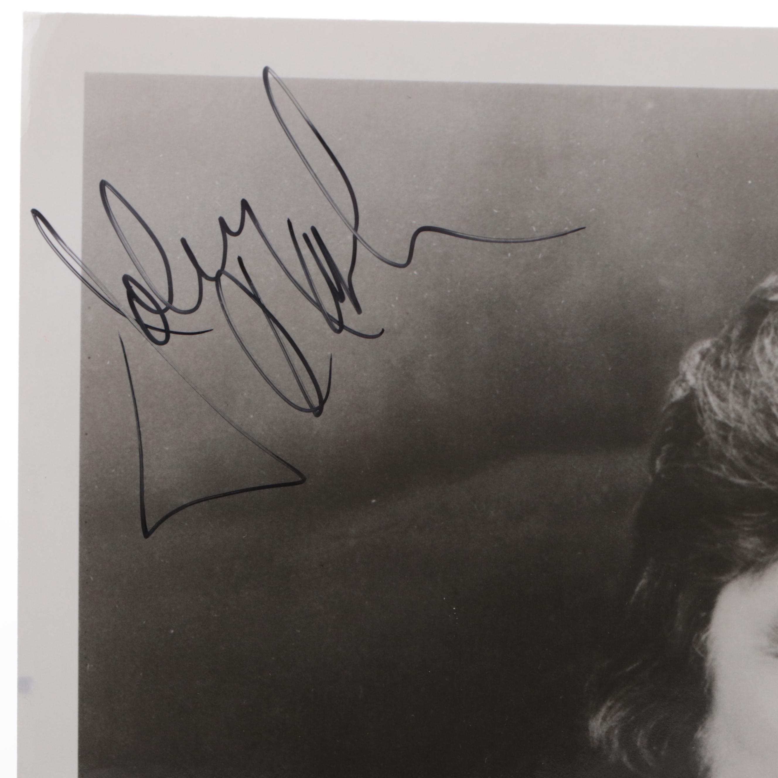 Johnny Cash Signed Photograph