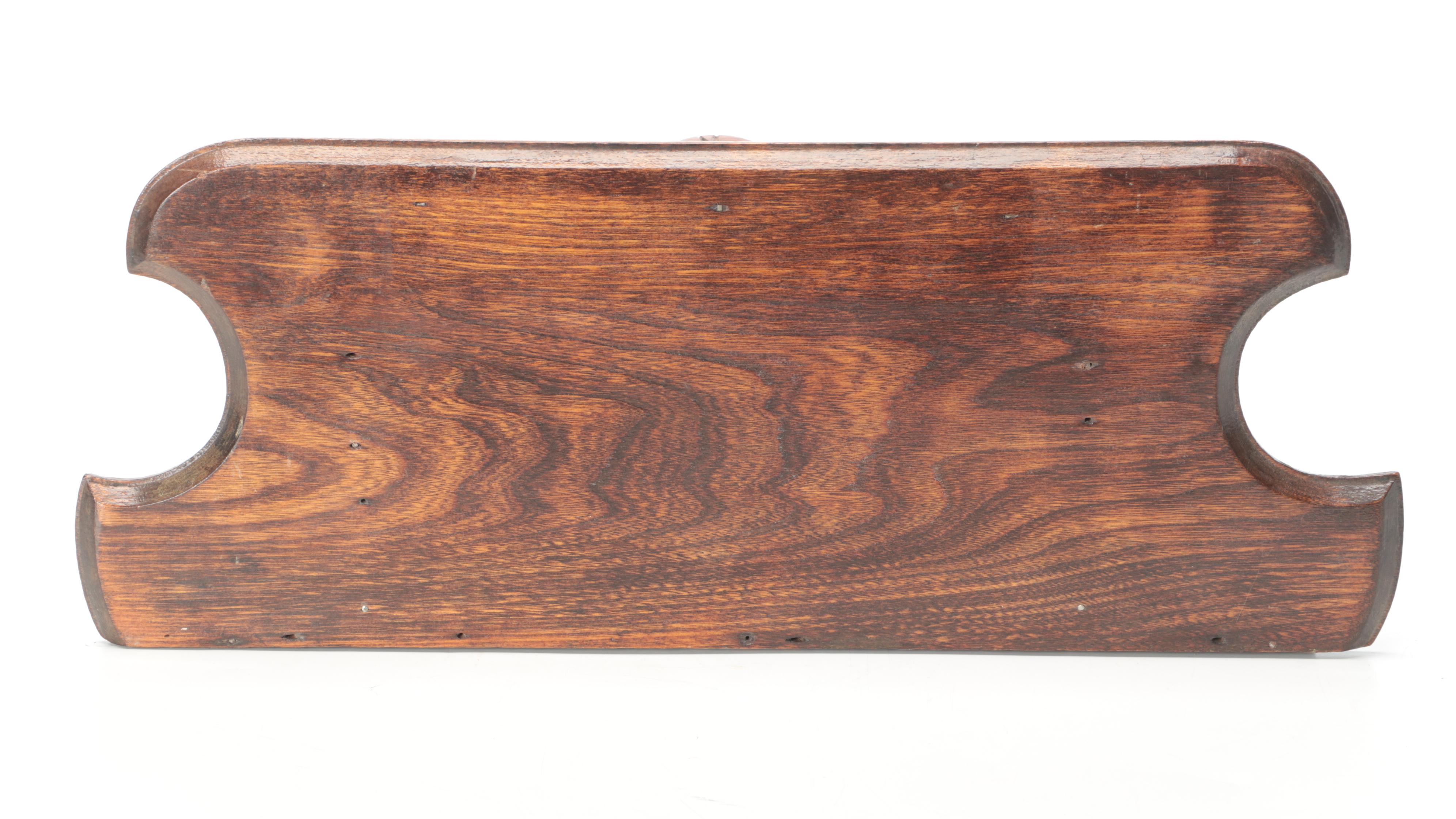 Black Forest Style Carved Wood Wall Shelf, Late 19th/ Early 20th Century
