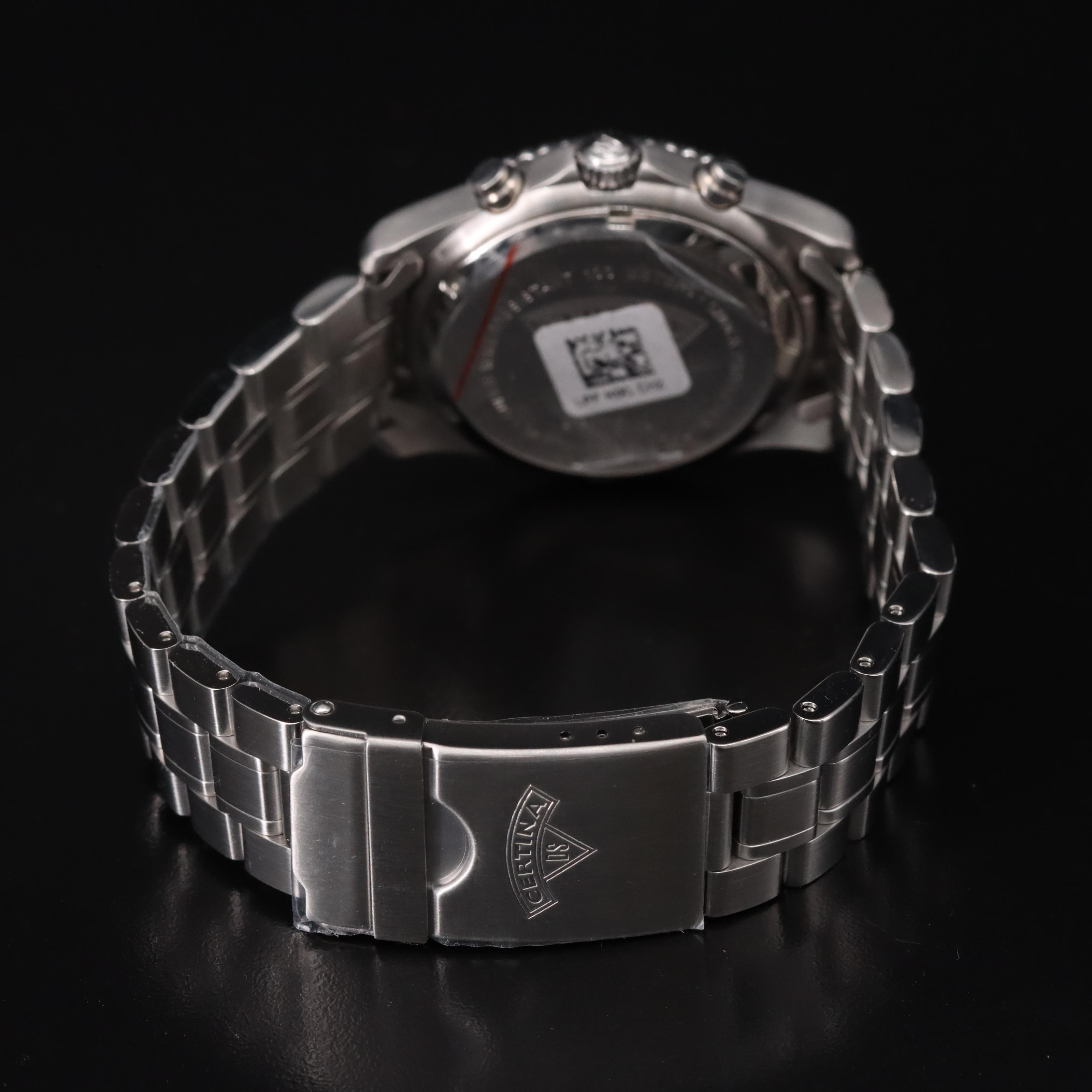 Certina DS Nautic Chronograph Black Dial Watch