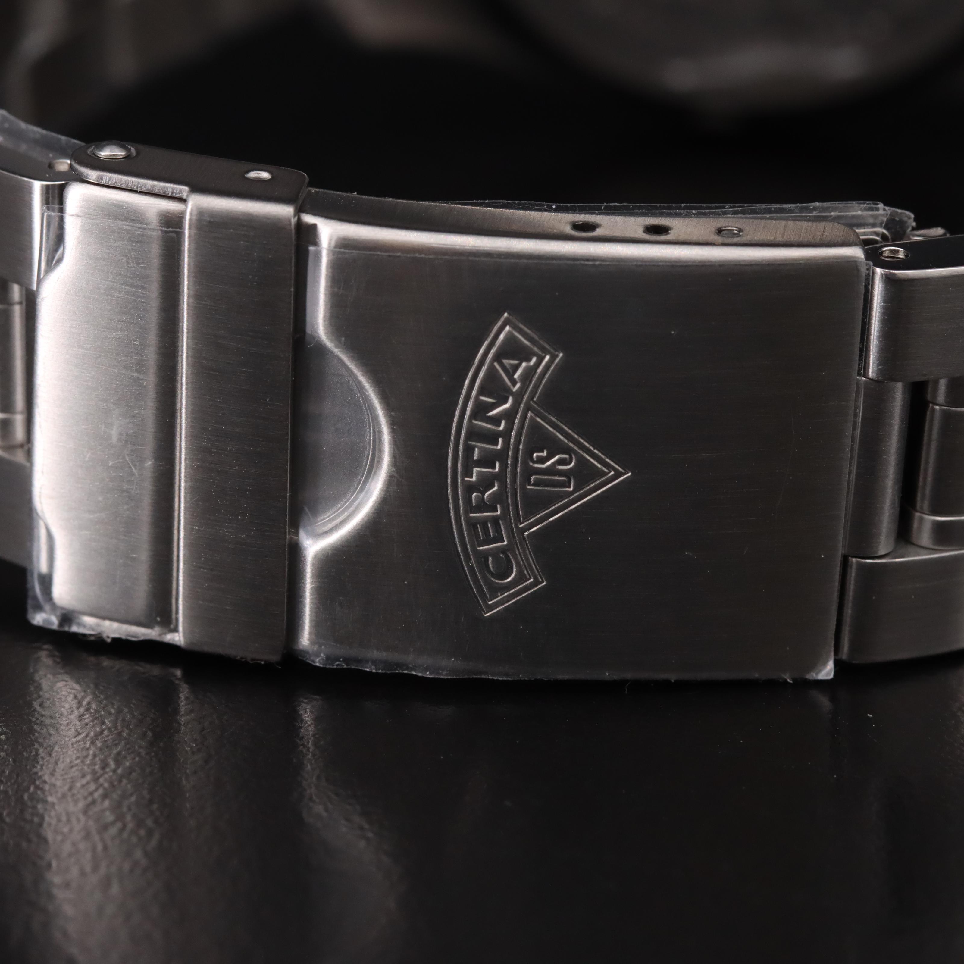 Certina DS Nautic Chronograph Black Dial Watch