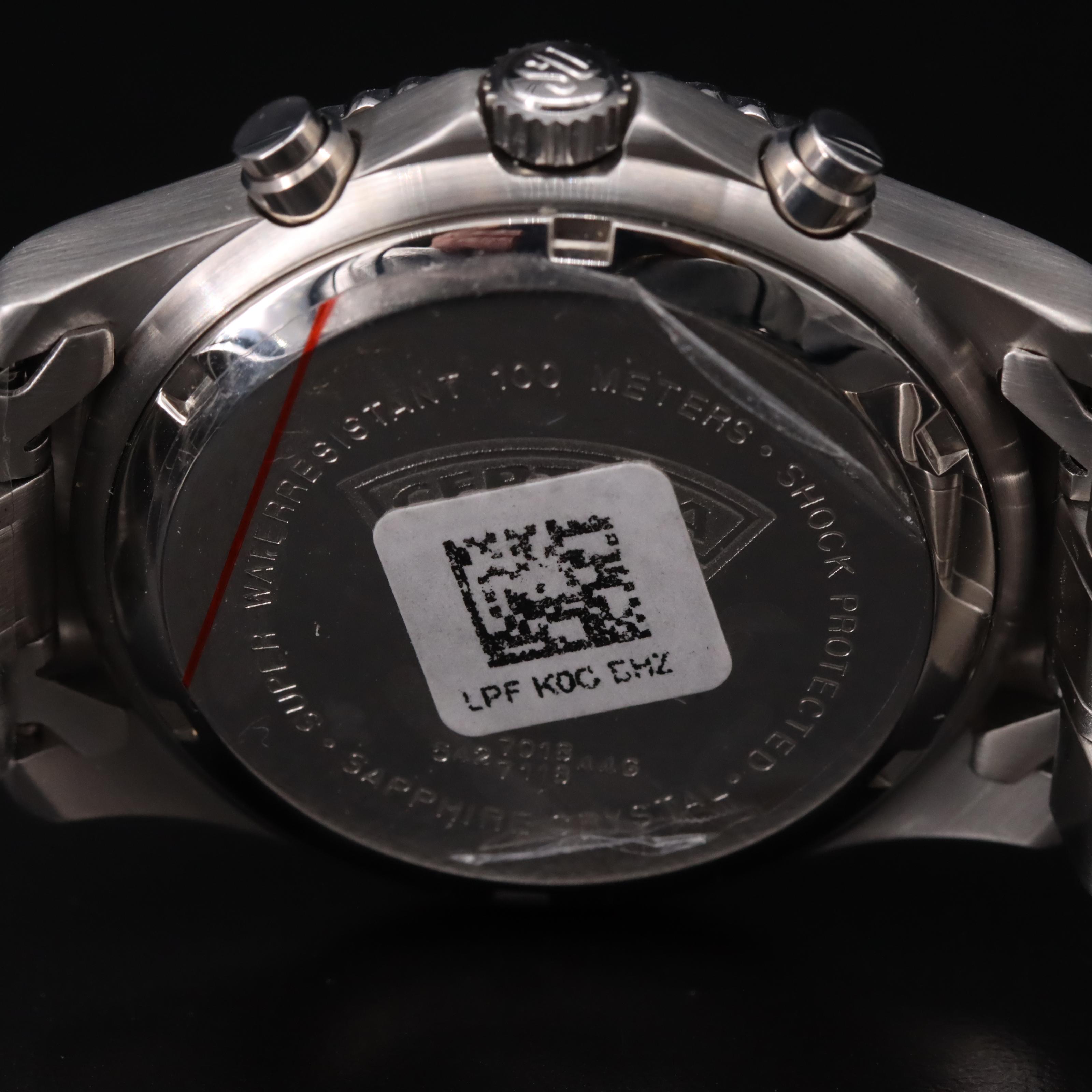 Certina DS Nautic Chronograph Black Dial Watch