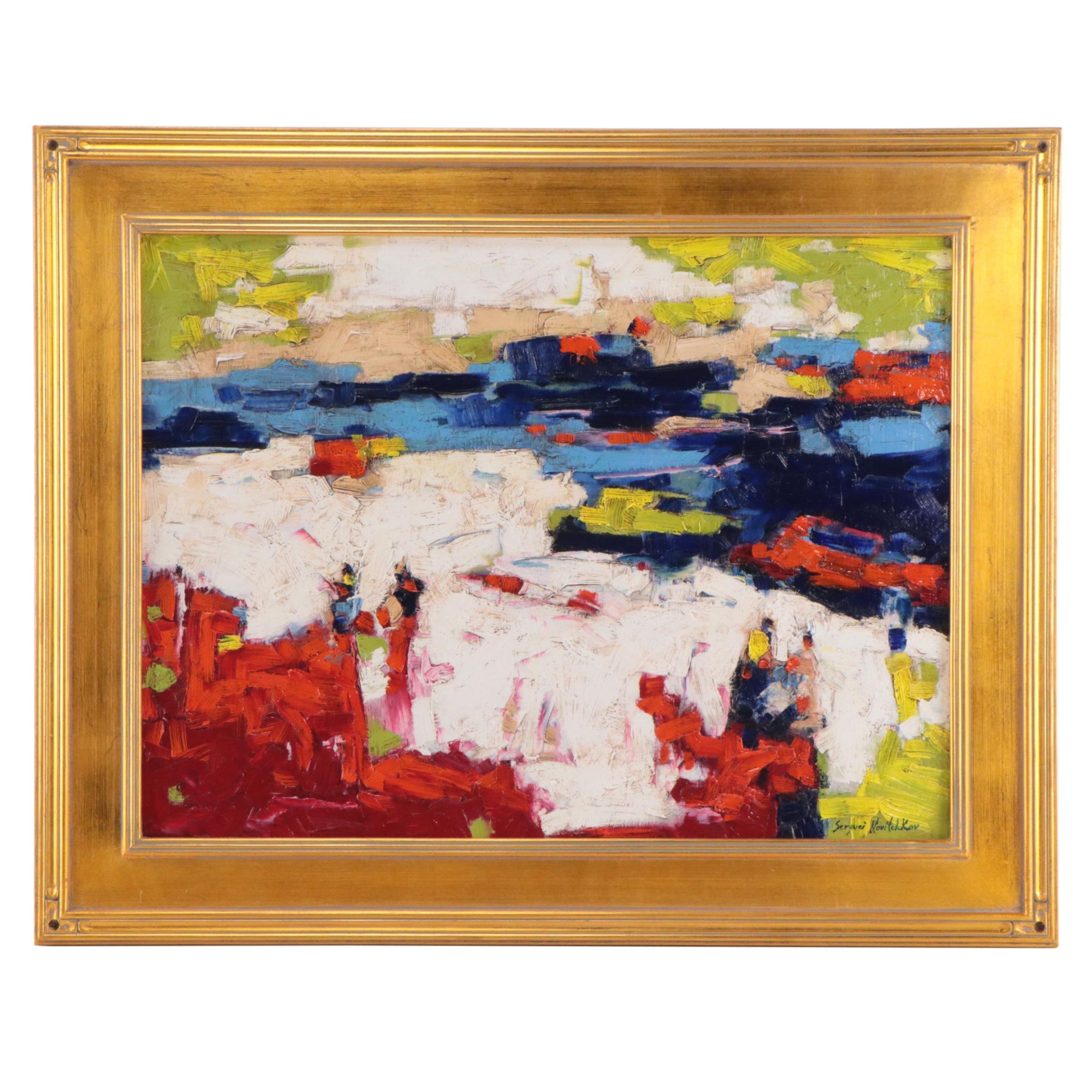 Serguei Novitchkov Oil Painting "Bright Grandeur," 2023