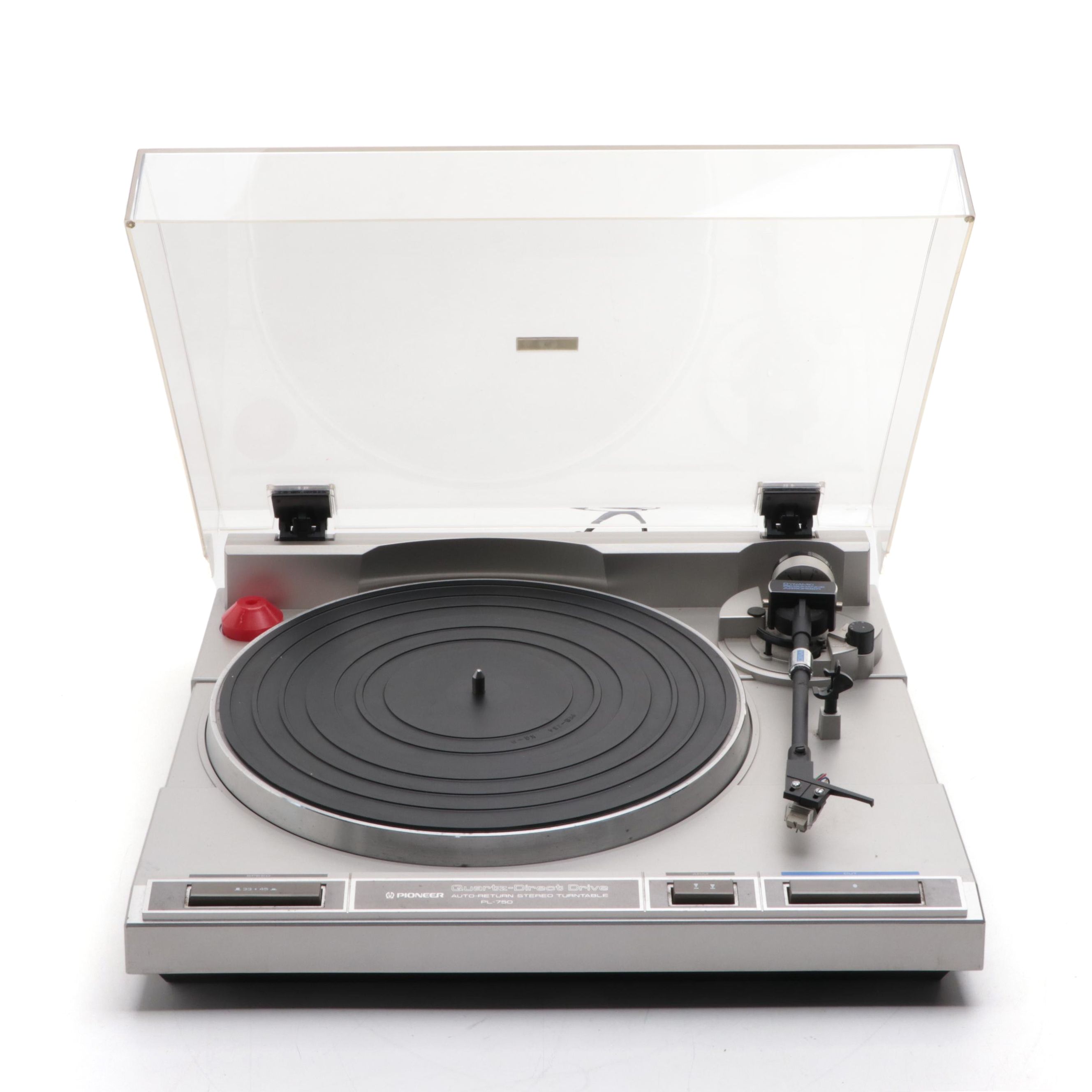 Pioneer PL-750 Quartz-Direct Drive Auto-Return Stereo Turntable, Late 20th C.