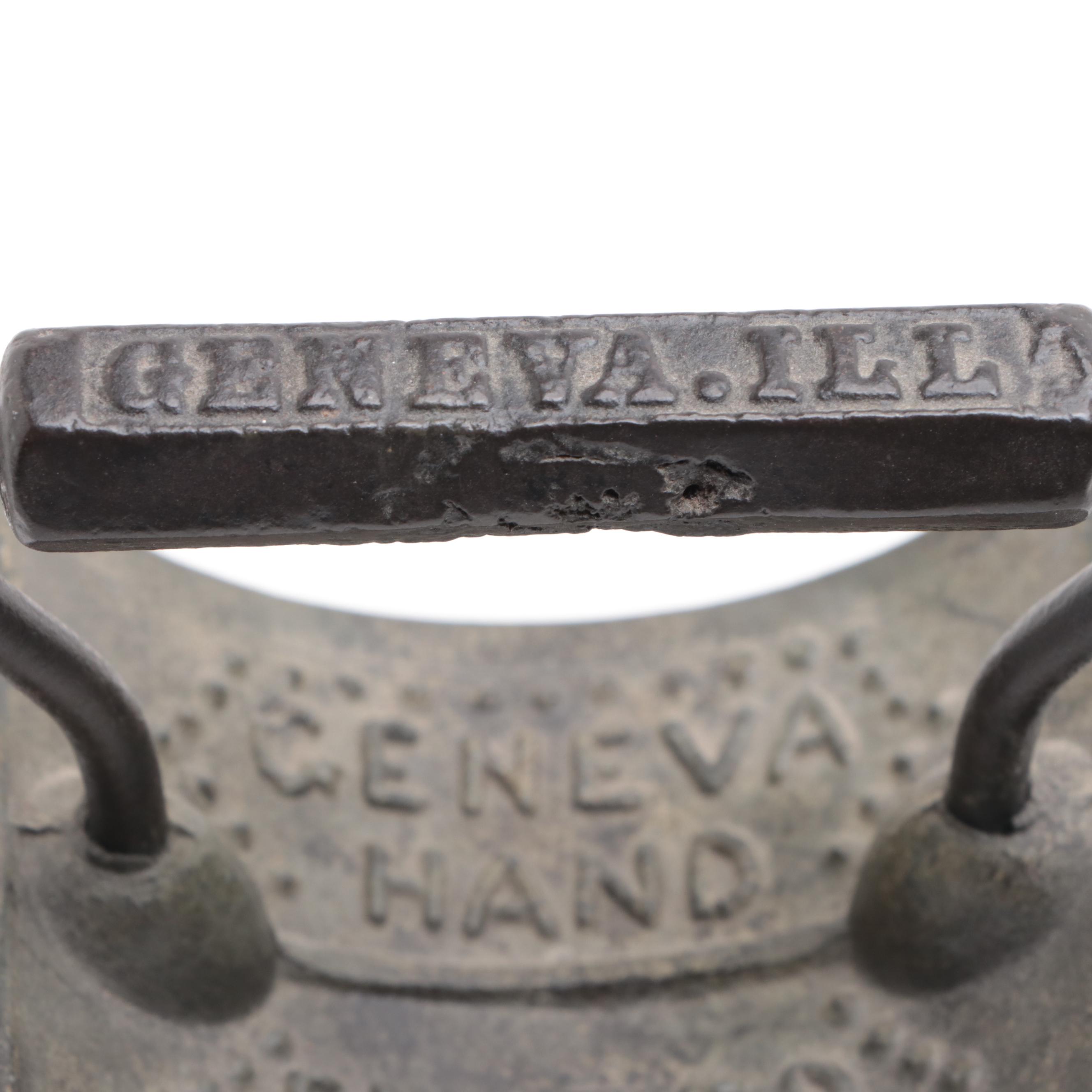 Geneva Hand Fluting Iron, 19th Century