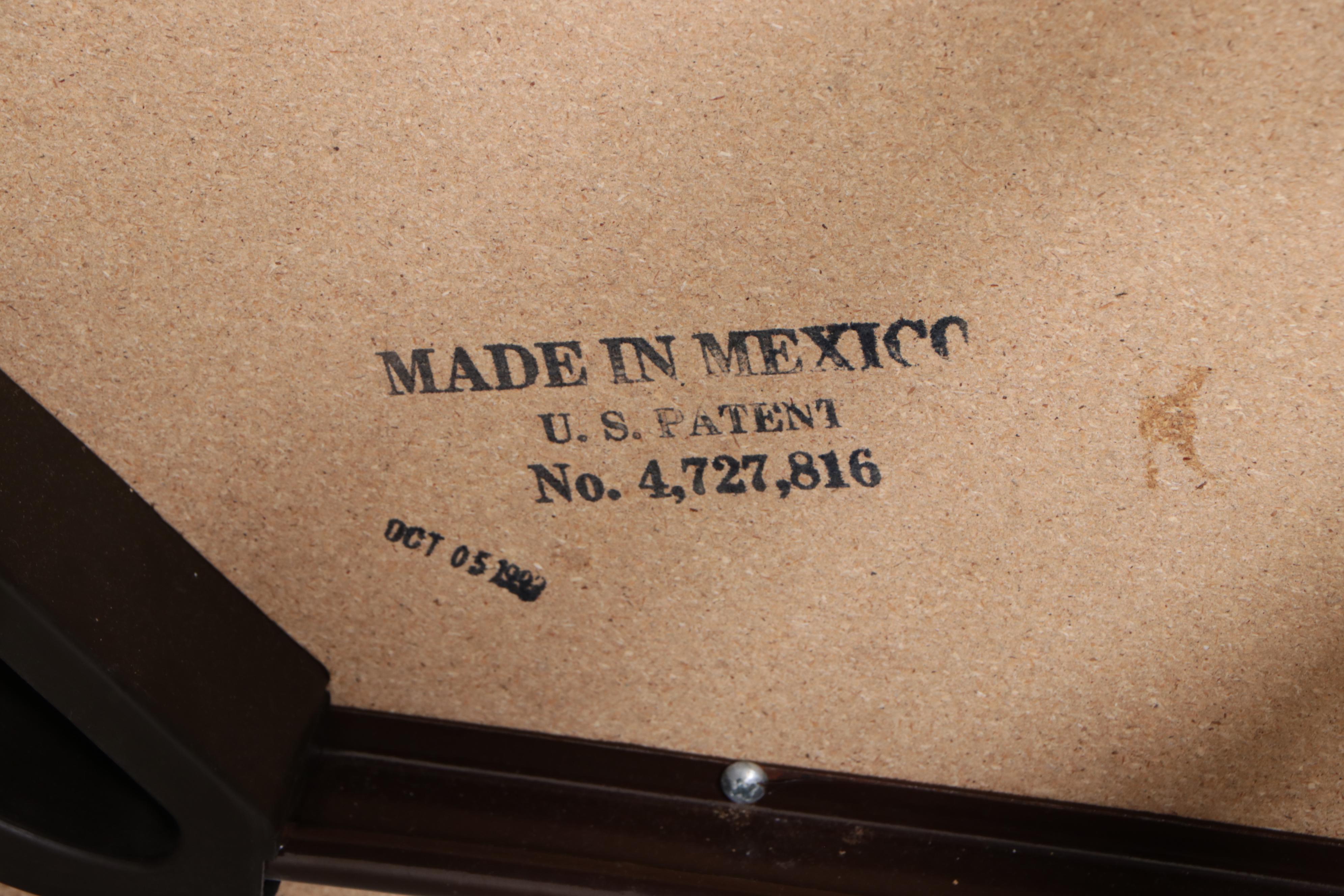 Virco Laminate and Steel Folding Table