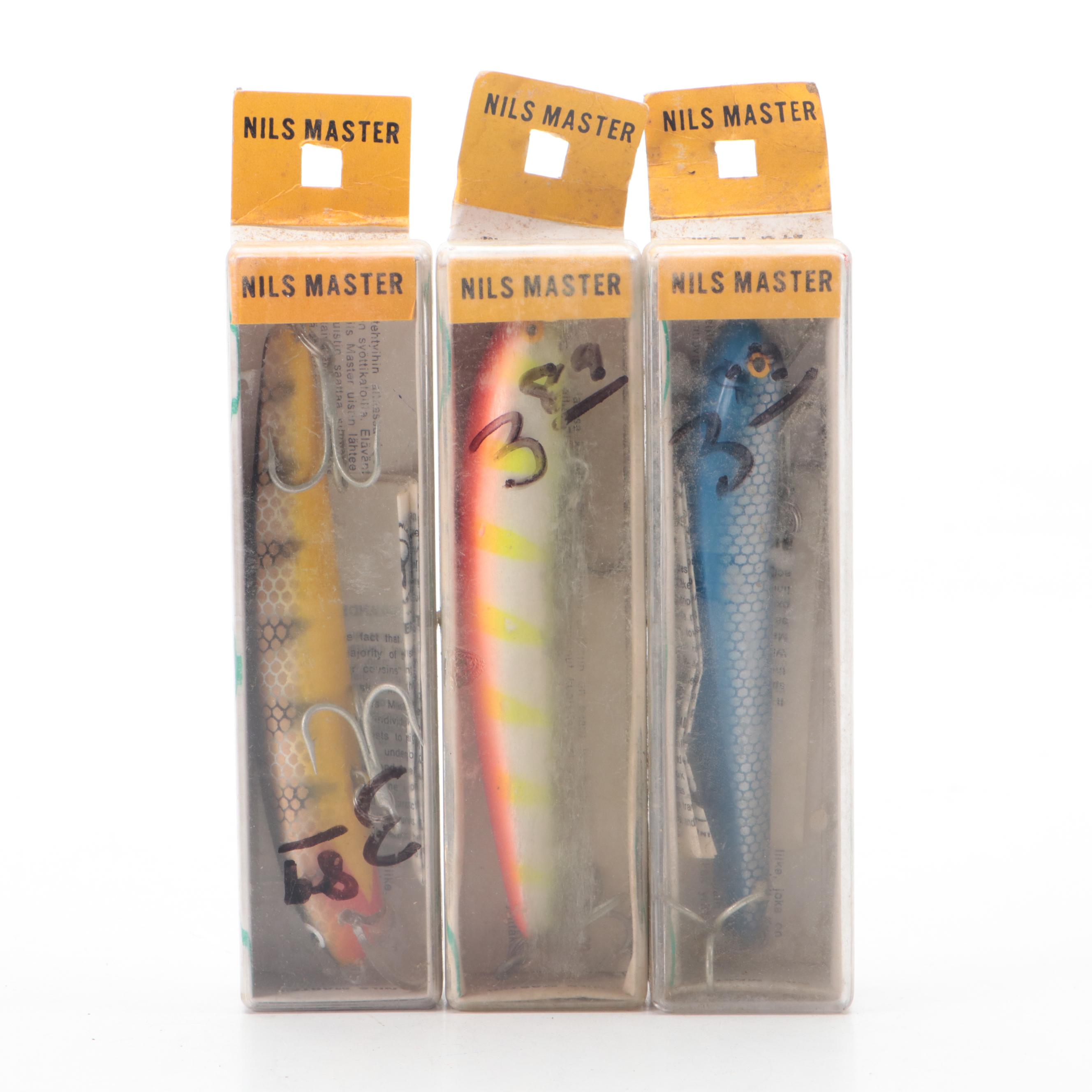 Nils Master Lures with Assorted Lures and Spoons