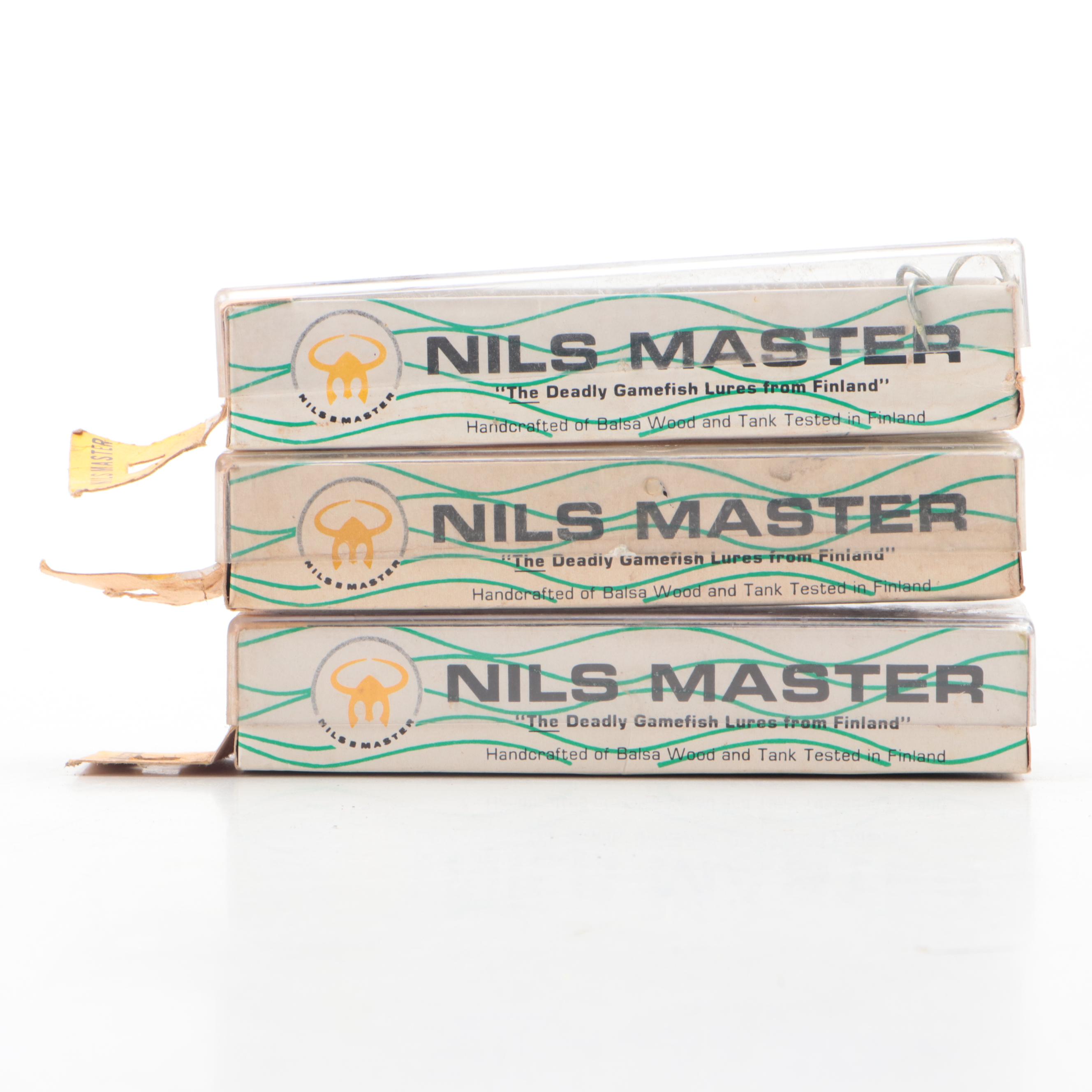 Nils Master Lures with Assorted Lures and Spoons