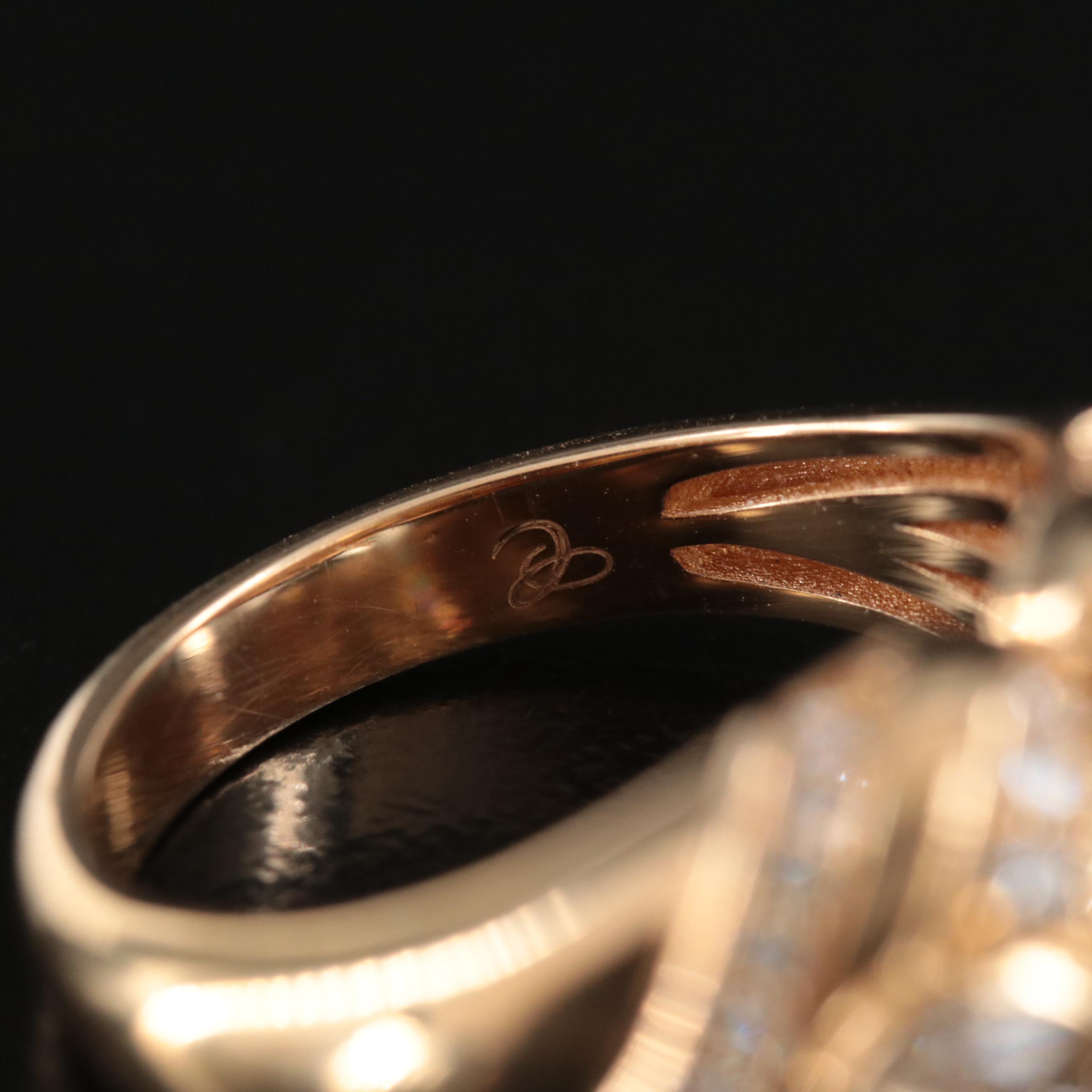 Chromia 18K Andradite and Diamond Ring