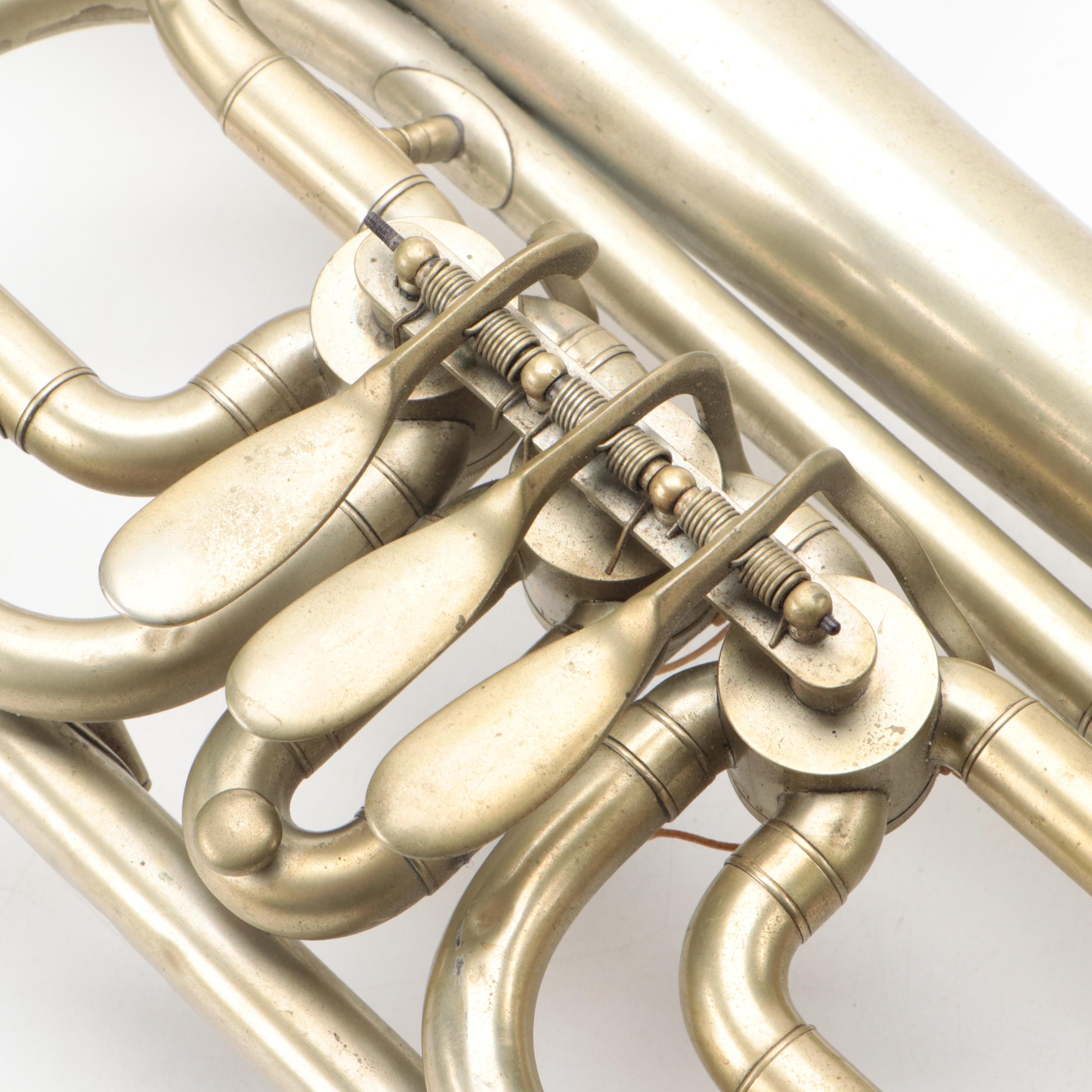 Boston Musical Instrument Manufactory Rotary Valve Alto Horn, Late 19th C