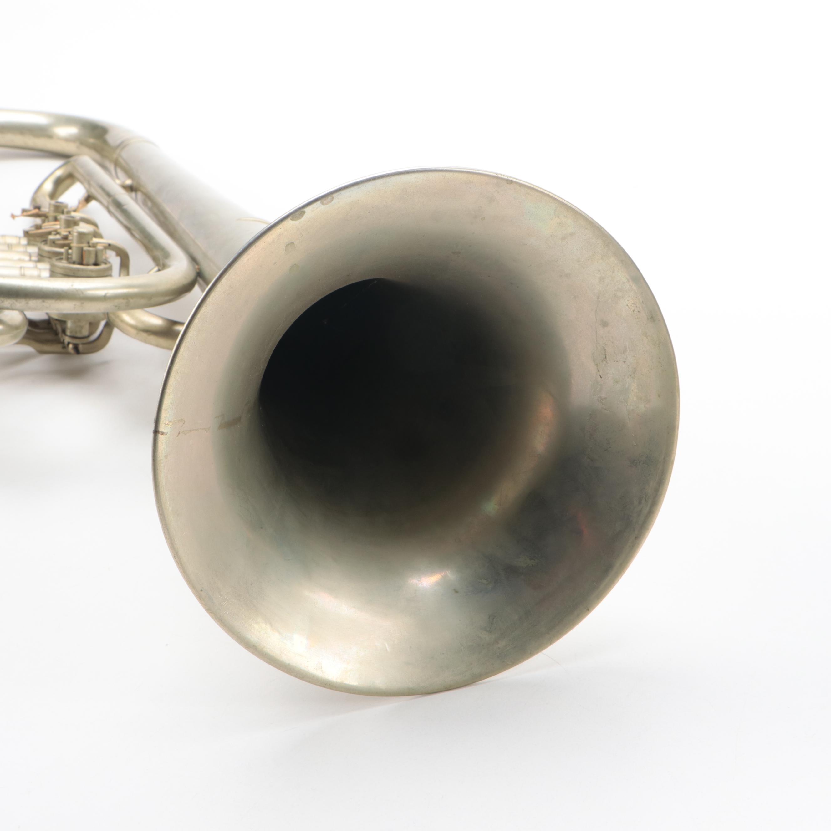 Boston Musical Instrument Manufactory Rotary Valve Alto Horn, Late 19th C